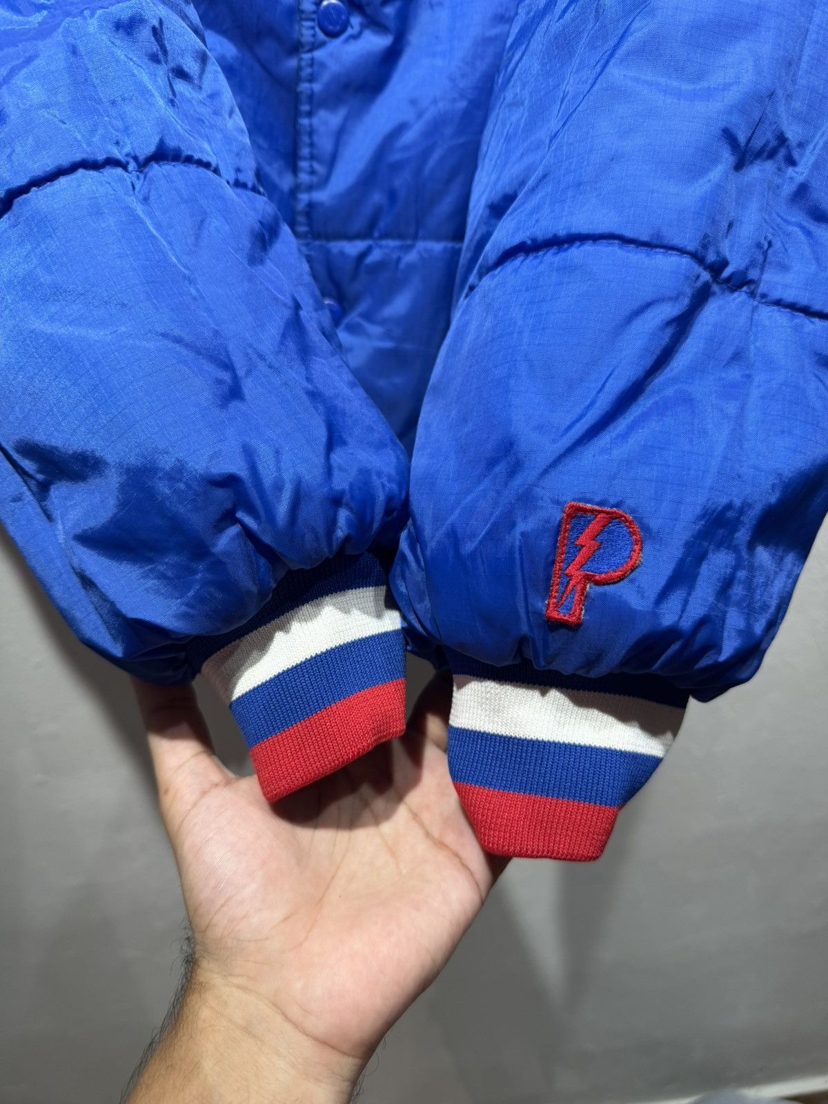 NHL Vintage New York Rangers Reversible jacket Size US XL / EU 56 / 4 - 13 Thumbnail
