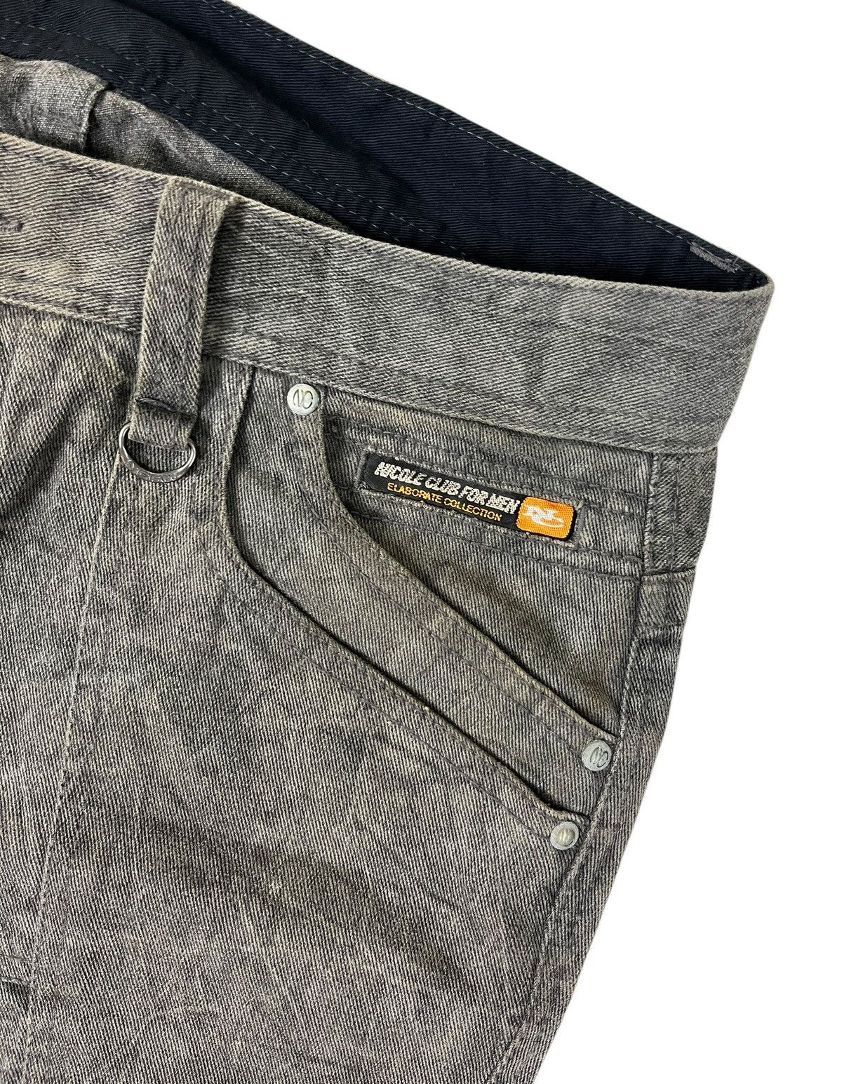 Japanese Brand × Nicole Club Nicole Club For Men Stone Washed Denim Jeans Size US 33 - 9 Thumbnail