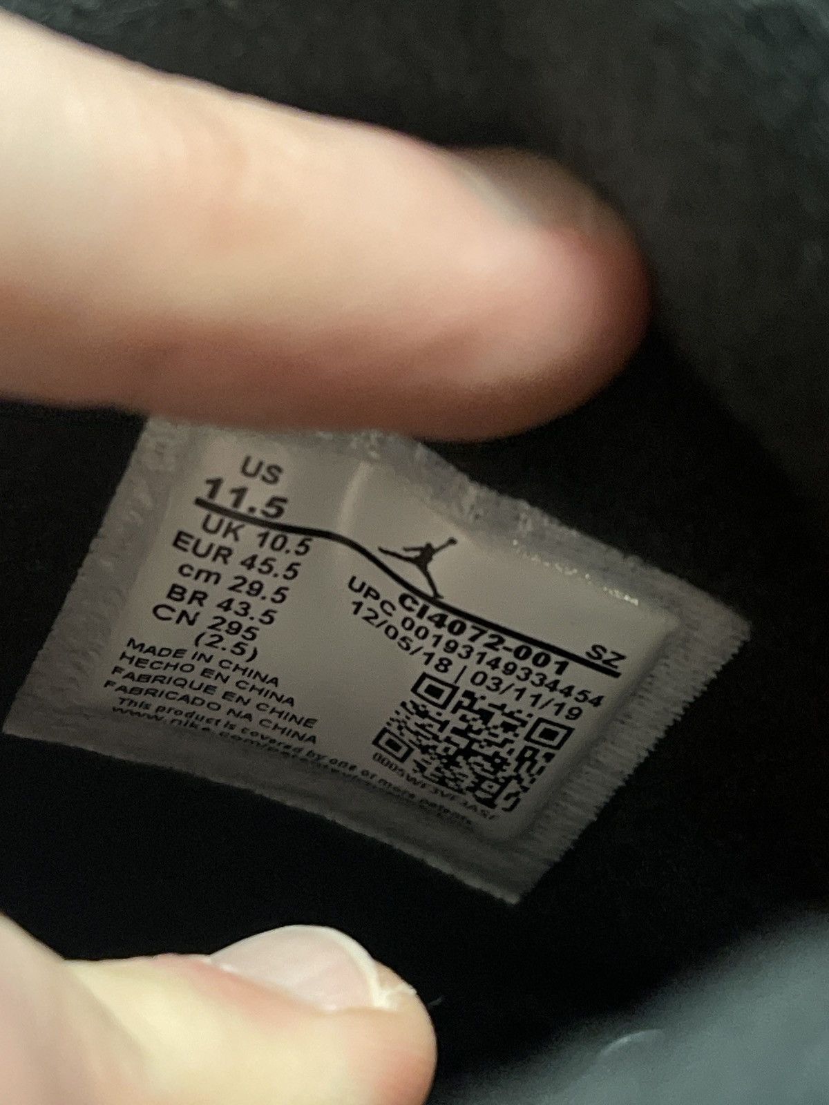 Jordan Brand Size 11.5 - Jordan 6 Retro SP Reflections Of A Champion 2019 Size US 11.5 / EU 44-45 - 10 Thumbnail