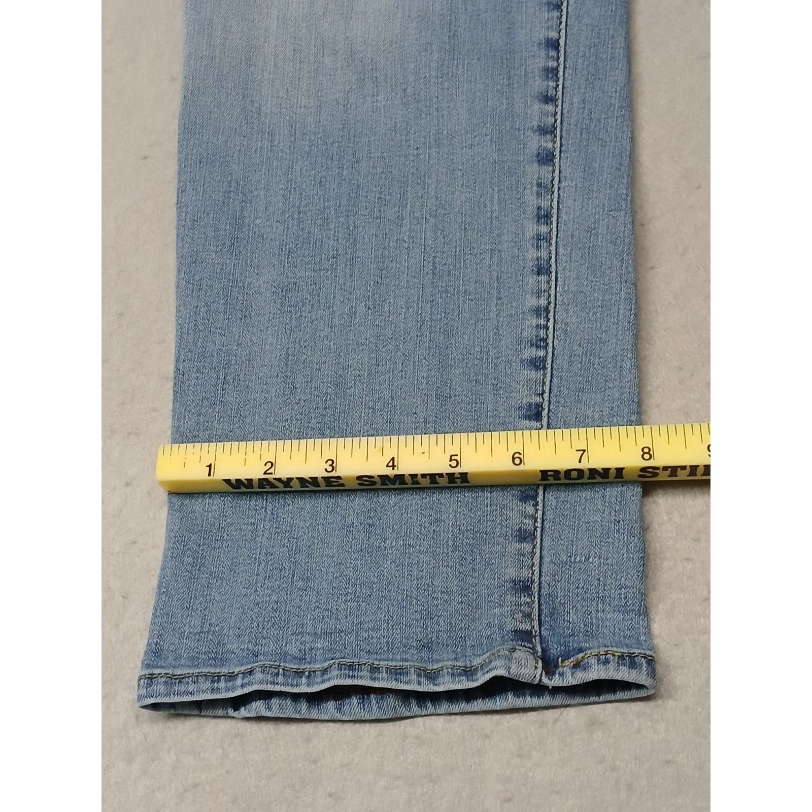 Lee Lee Modern (32x30) Straight Fit Tapered Leg Blue Denim Jeans Size US 32 / EU 48 - 2 Thumbnail