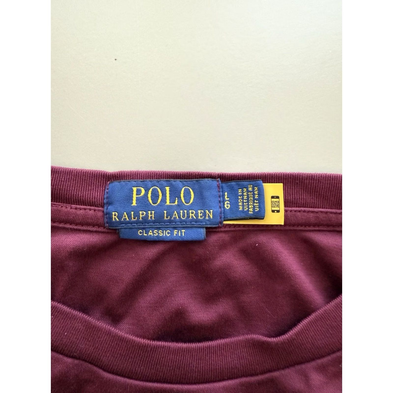 Polo Ralph Lauren Polo Ralph Lauren Shirt Classic Fit Size Large Men's Long Sleeve Maroon Preppy Size US L / EU 52-54 / 3 - 3 Thumbnail