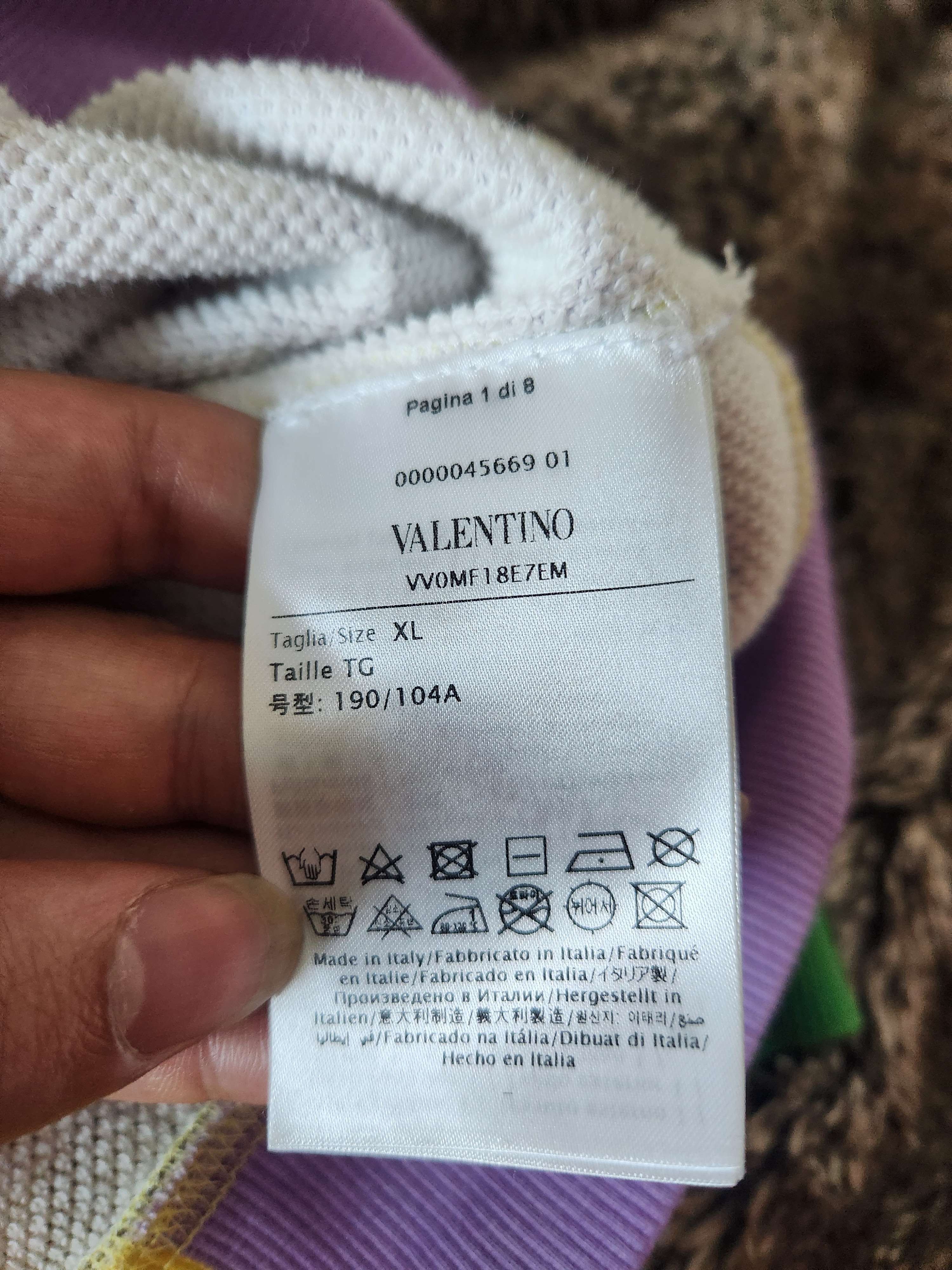 Valentino Valentino Floral Hoodie Size US XL / EU 56 / 4 - 5 Thumbnail