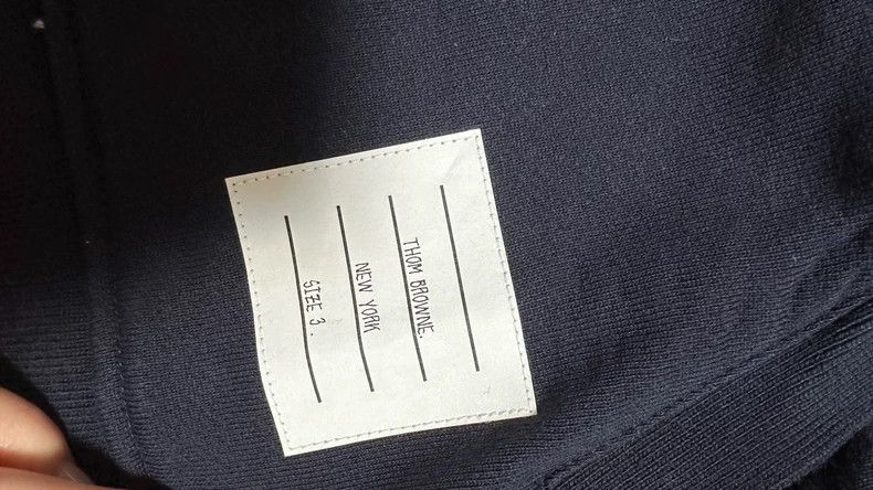 Thom Browne Thom Browne Zippered hoodie Size US L / EU 52-54 / 3 - 3 Thumbnail