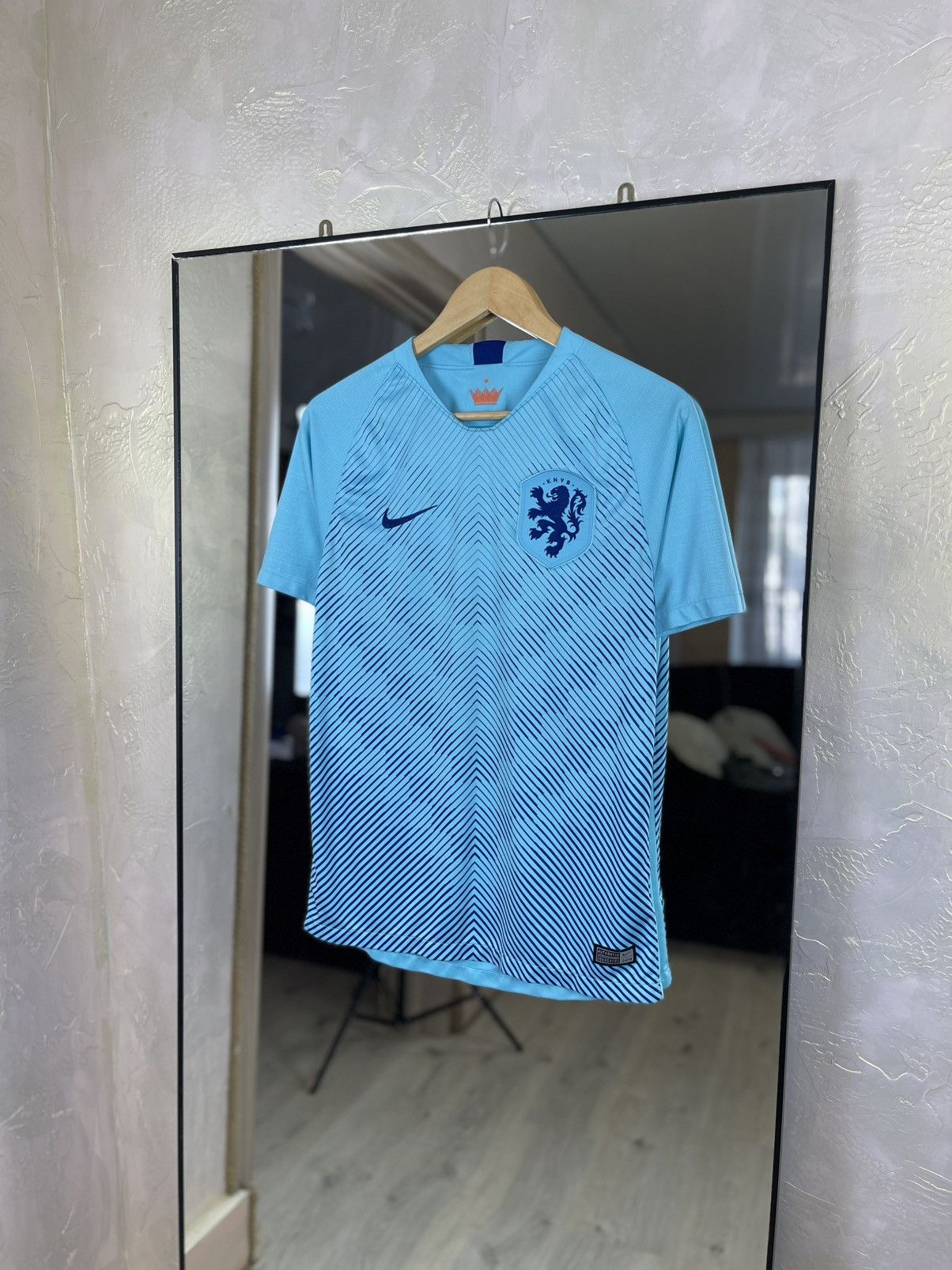 Nike Nike Netherlands 2018 Away Soccer Jersey Netherlands KNVB Size US S / EU 44-46 / 1 - 1 Thumbnail