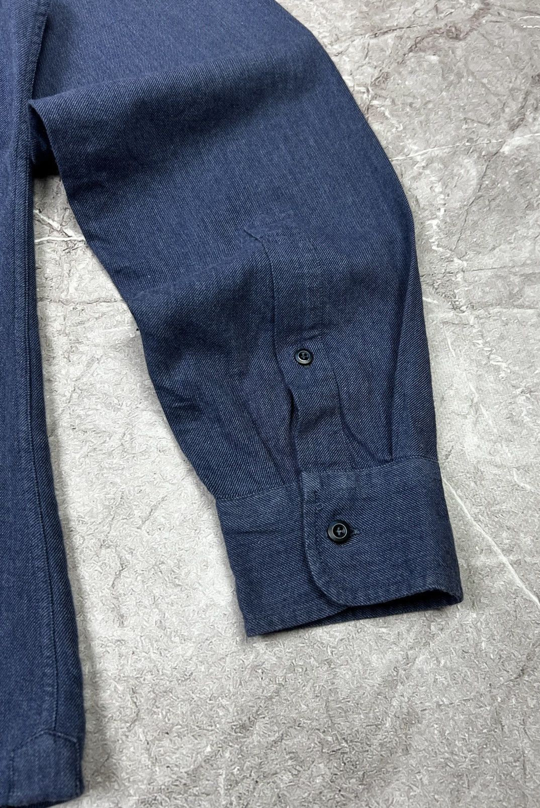 Brunello Cucinelli BRUNELLO CUCINELLI Leisure Fit Cotton button down Shirt Xl Size US XL / EU 56 / 4 - 8 Thumbnail