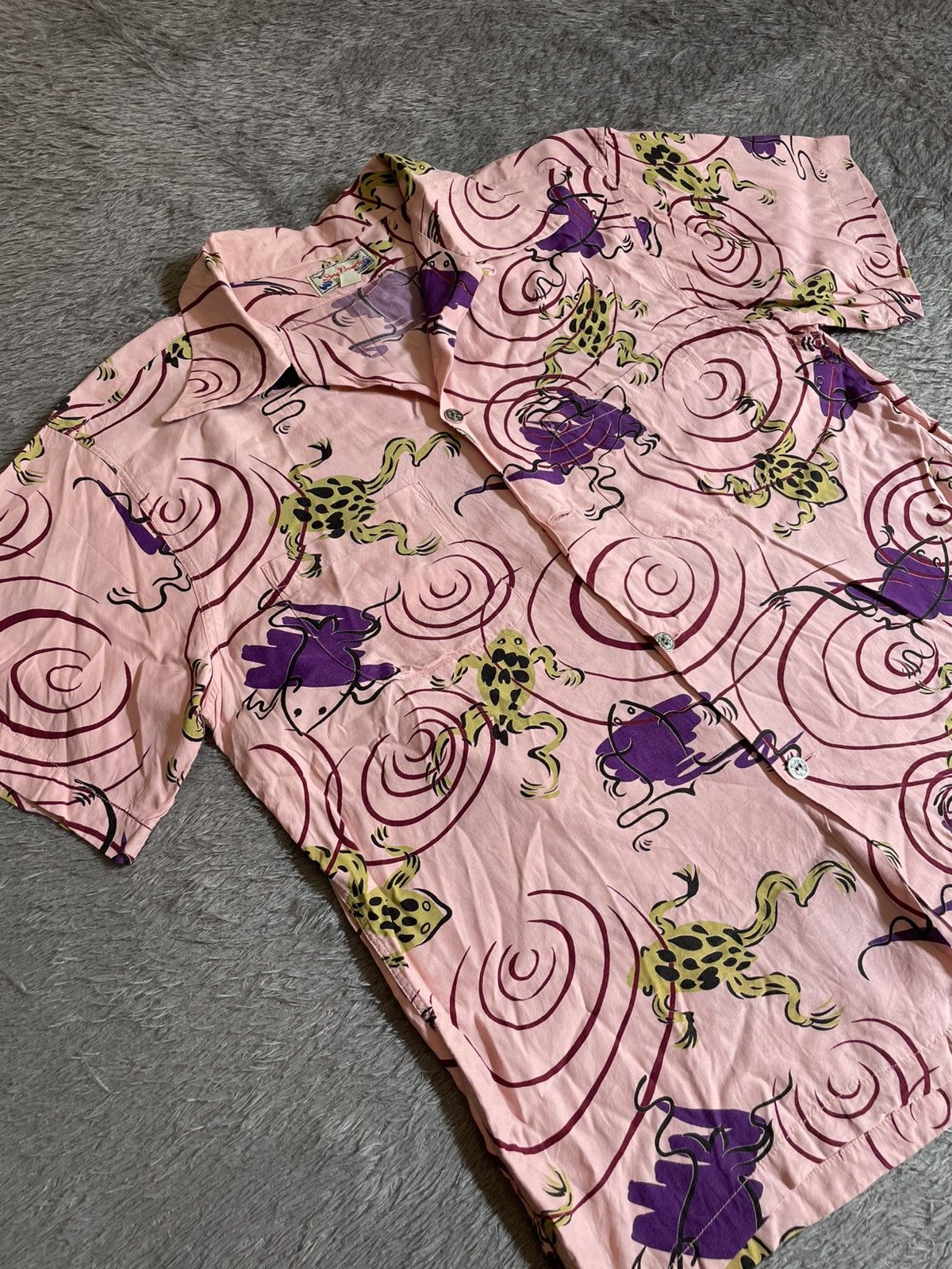 Dry Bones Dry Bones hawaiian rayon shirt Size US M / EU 48-50 / 2 - 2 Thumbnail