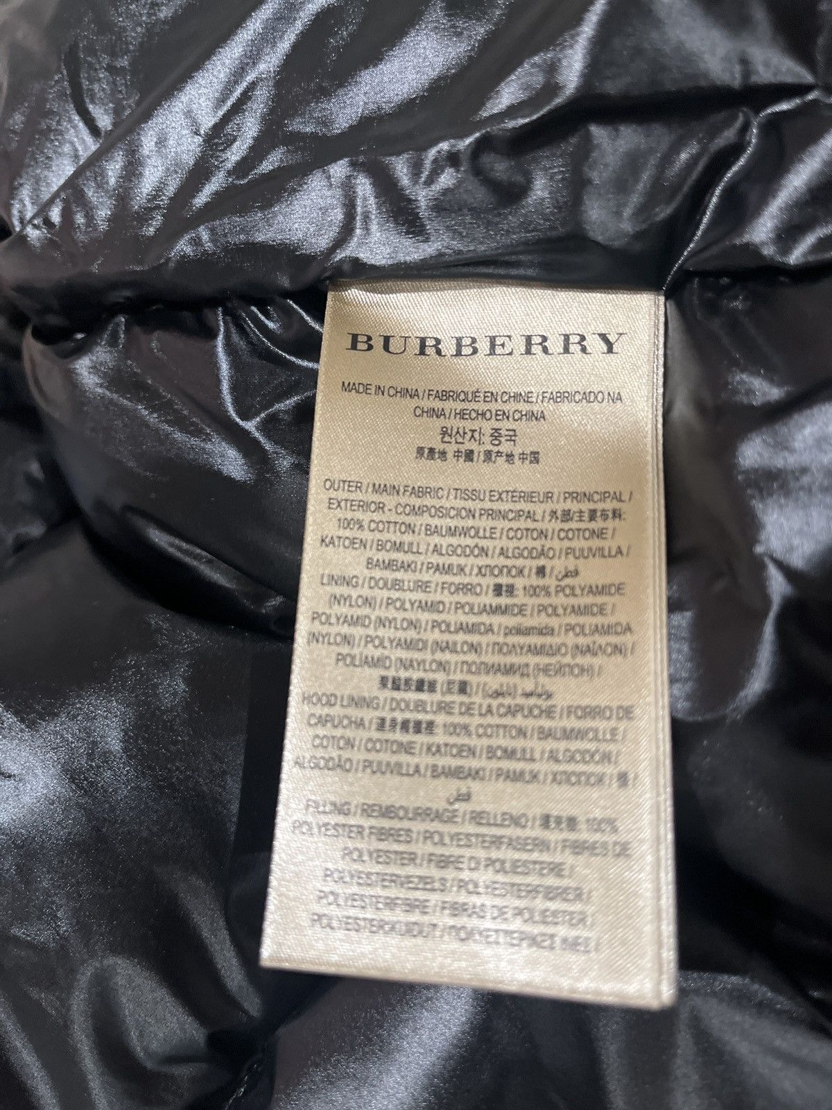 Burberry Burberry Down Jacket Multicolor Size US M / EU 48-50 / 2 - 6 Thumbnail