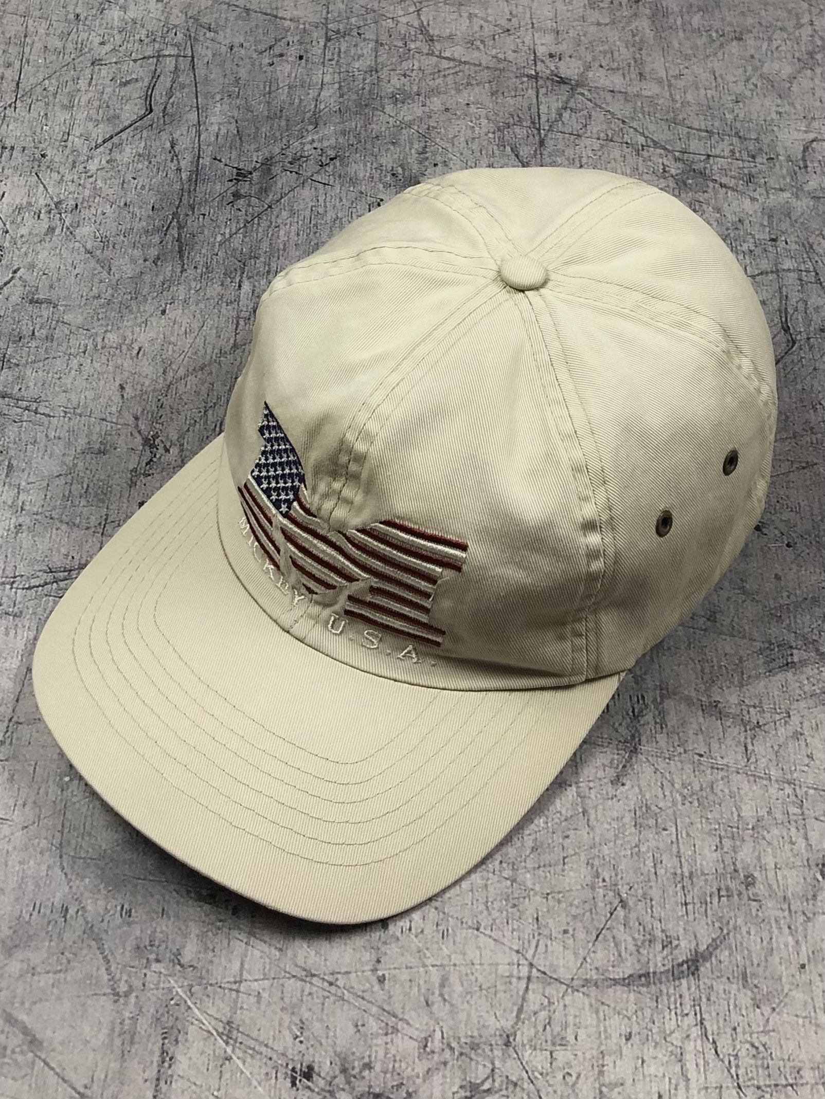 Mickey Mouse 90s Mickey Mouse Cap Walt Disney Goofys Size ONE SIZE - 1 Thumbnail