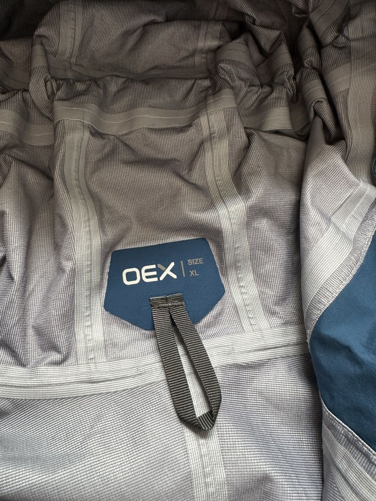 Arc'teryx Oex Jacket Mens Blue Windbreaker Waterproof Rain Hiking XL Size US XL / EU 56 / 4 - 8 Thumbnail
