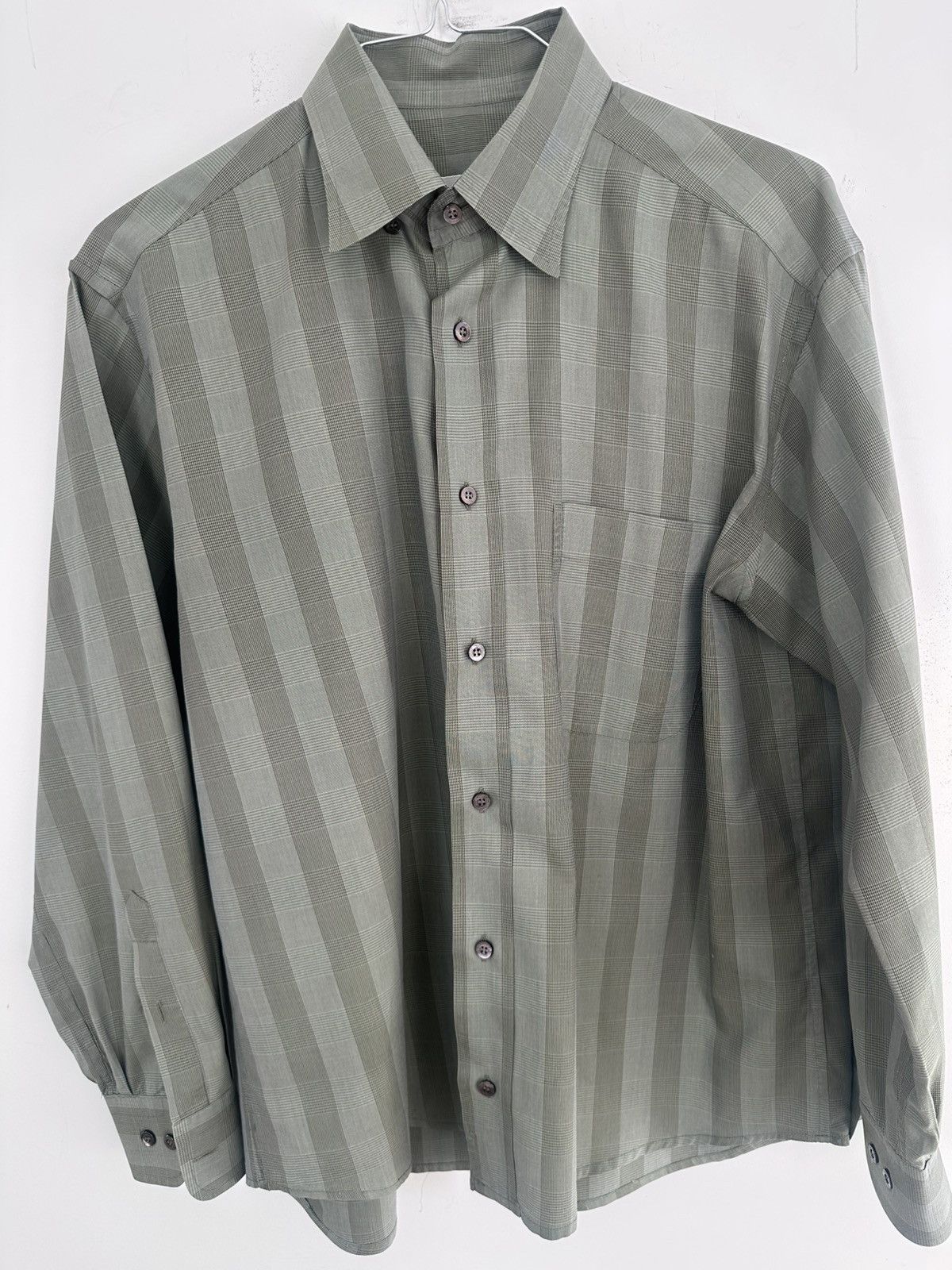 Brioni Brioni Sage Shirt – Made in Italy – Mother of Pearl Size US M / EU 48-50 / 2 - 2 Thumbnail