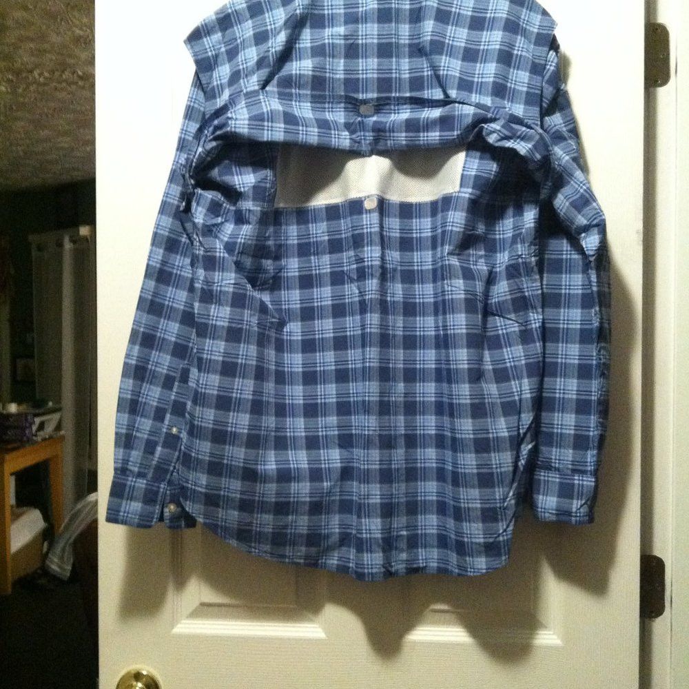 Vineyard Vines VINEYARD VINES MEN'S BLUE 96%NYLON4%POLYESTER CASUAL SHIRT L Size US L / EU 52-54 / 3 - 3 Thumbnail