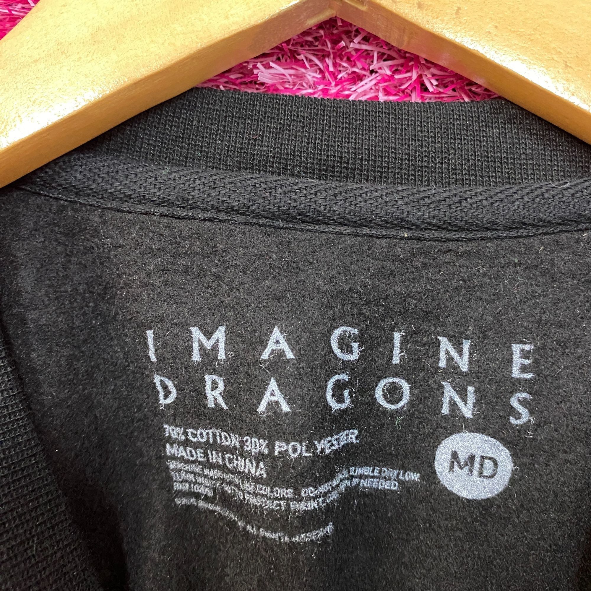 Band Tees Imagine Dragons Loom World Tour 2024 Crewneck Sweatshirt Med Size US M / EU 48-50 / 2 - 4 Thumbnail