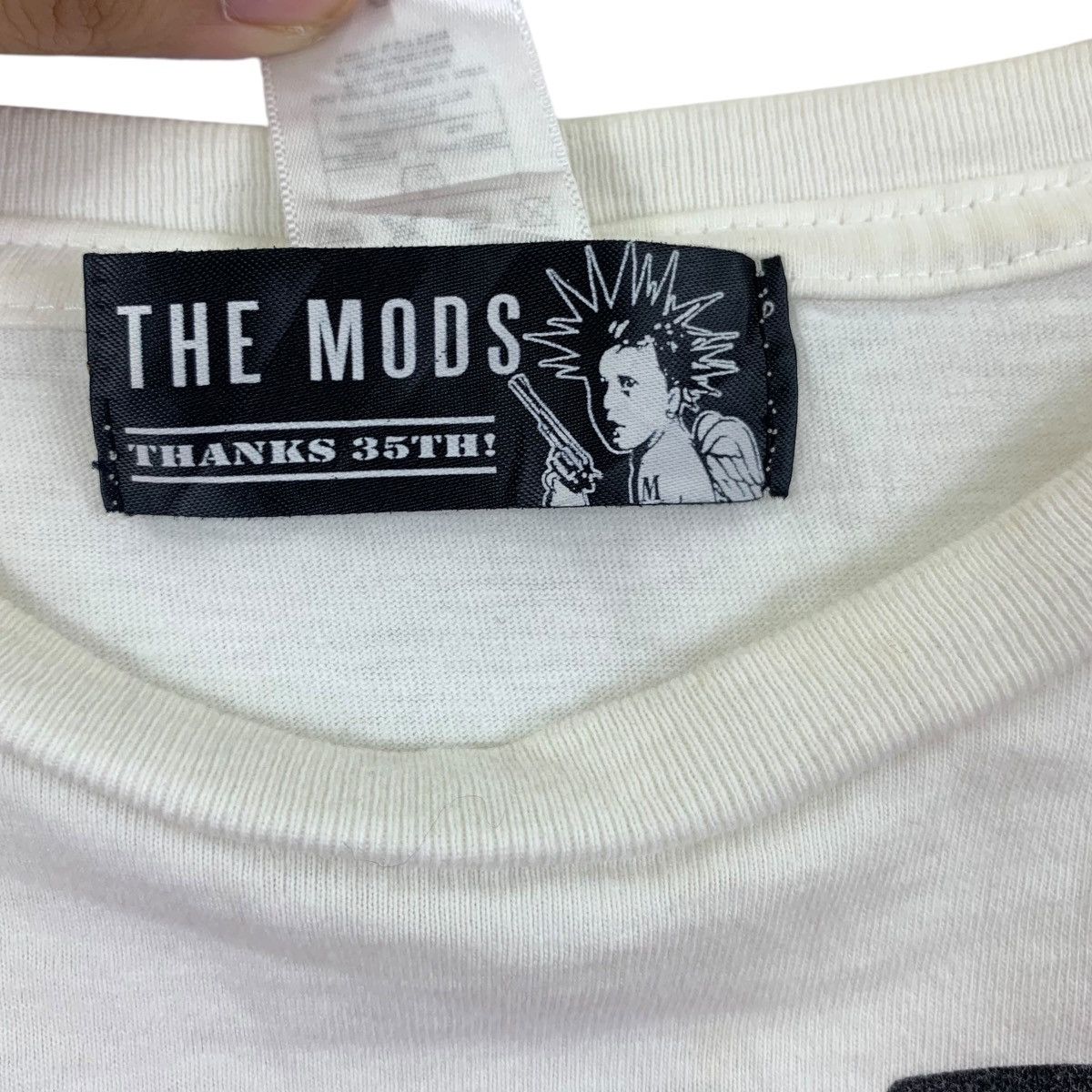Vintage THE MODS BAND 2016 Hail Mary Tour Punk Rock Tee Shirt Top Size US S / EU 44-46 / 1 - 5 Thumbnail