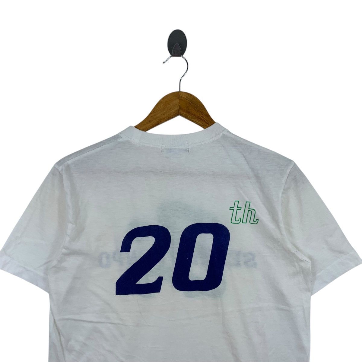 Mizuno × Vintage Vintage 90s MIZUNO SEKKEI KENPO 20th Anniversary White Shirt Size US L / EU 52-54 / 3 - 4 Thumbnail