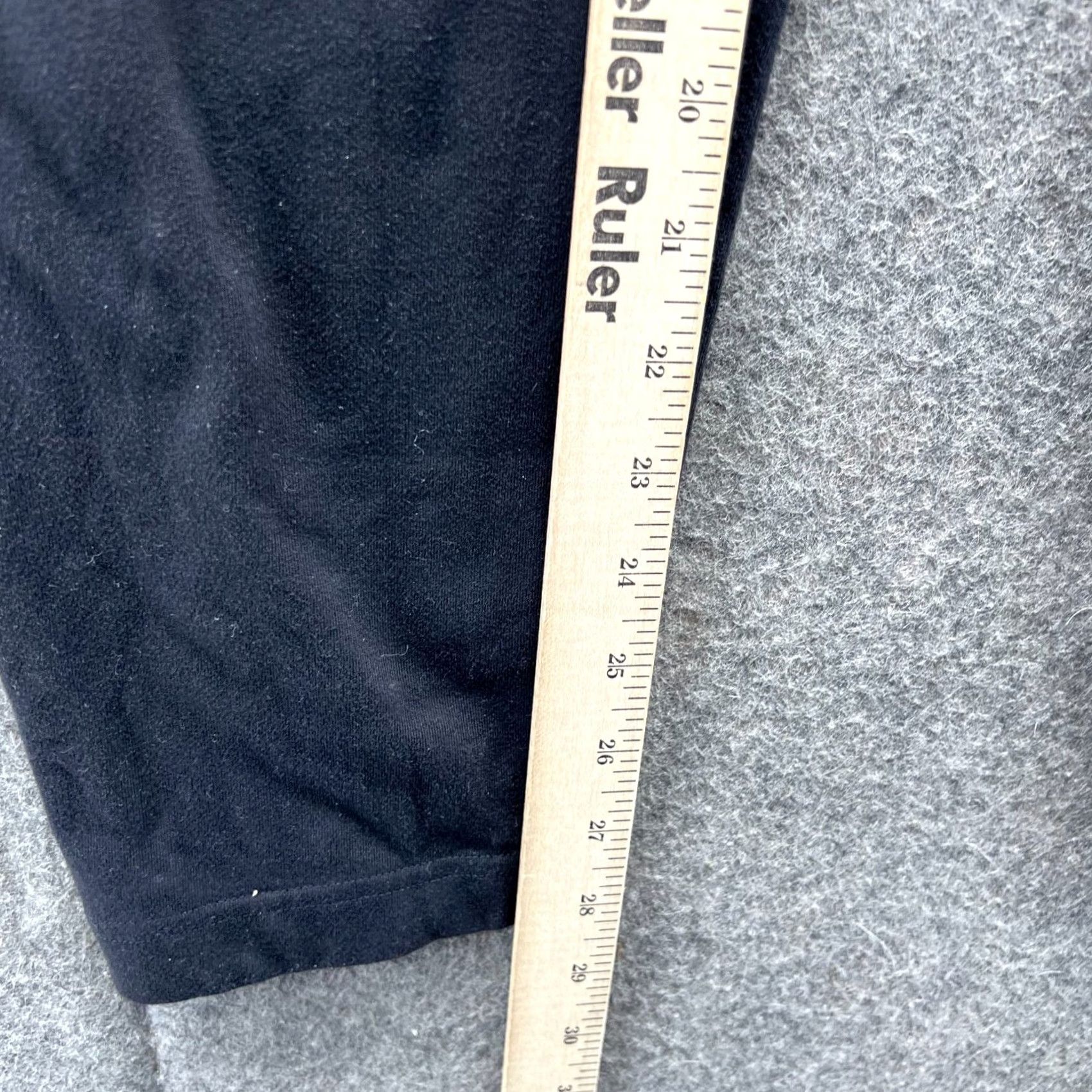 Lululemon Lululemon Pants Womens Medium Black Stretch Tapered Jogger Drawstring Ankle Zip Pockets Size 32" / US 10 / IT 46 - 5 Thumbnail