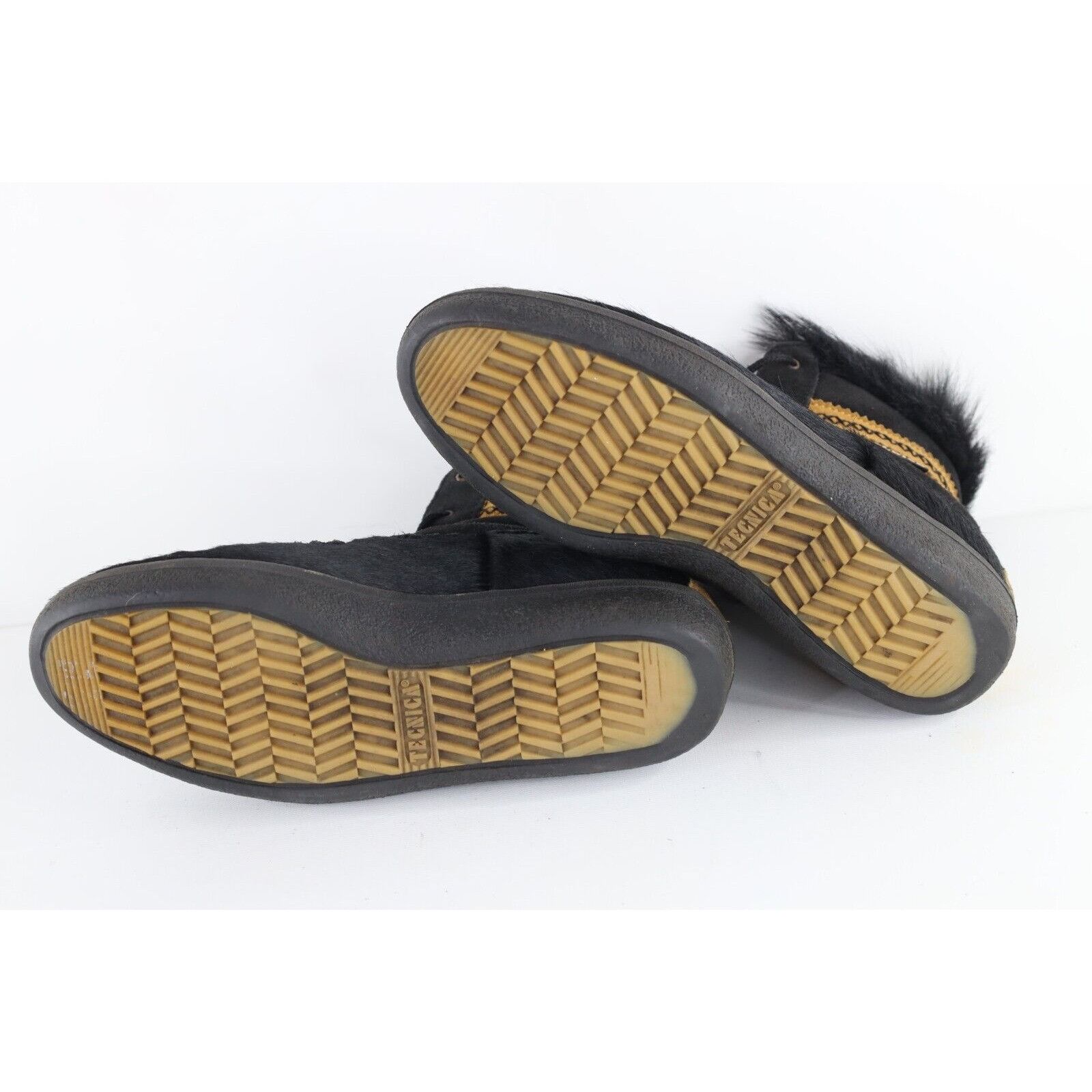 Vintage Vintage 90s Streetwear Fur Suede Leather Moccasin Boots Size US 8 / IT 38 - 10 Thumbnail