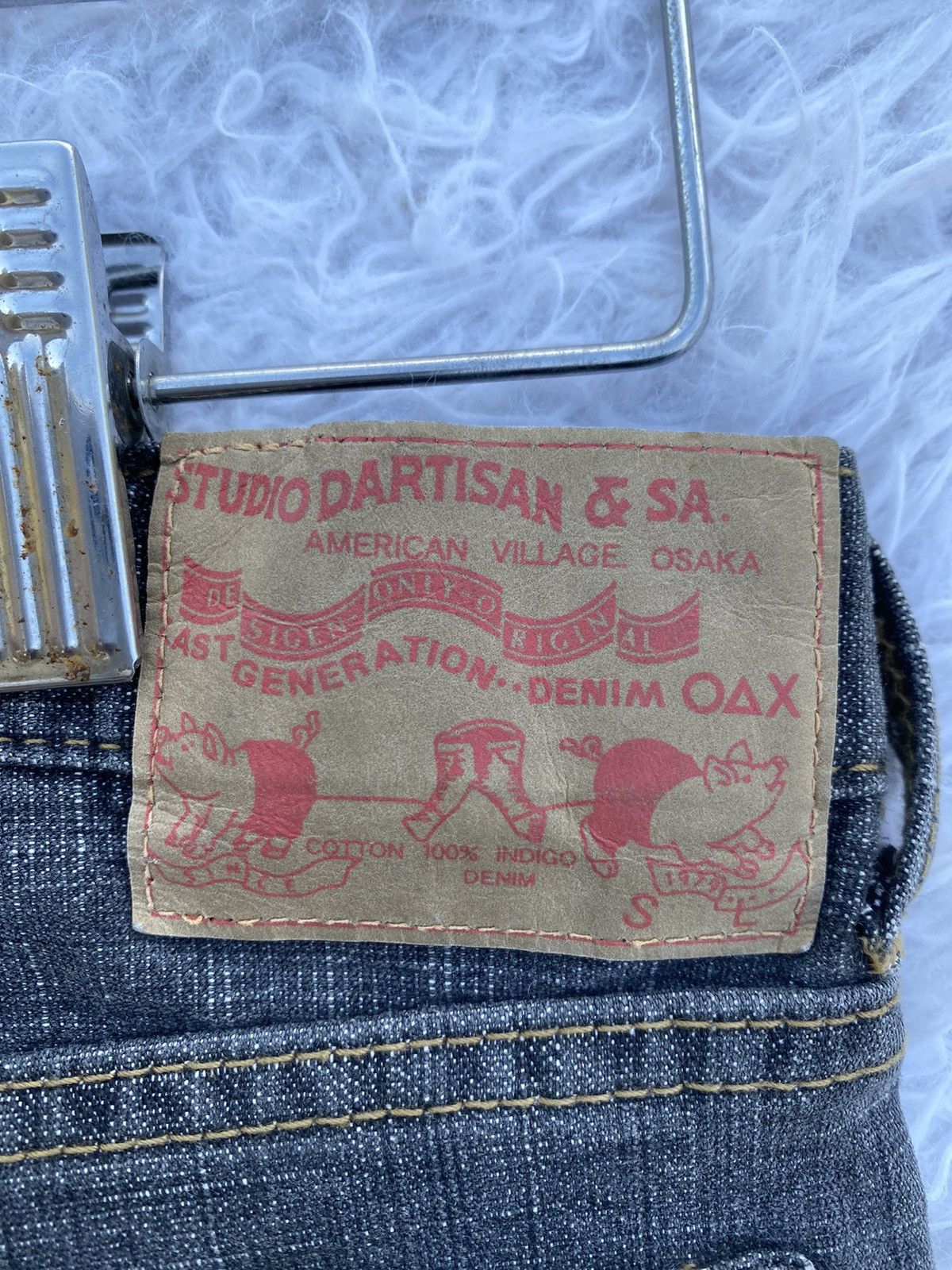 Studio D'Artisan Rare Vintage Studio D’Artisan Bootcut Washed Denim/ Jeans Size 30" / US 8 / IT 44 - 25 Thumbnail