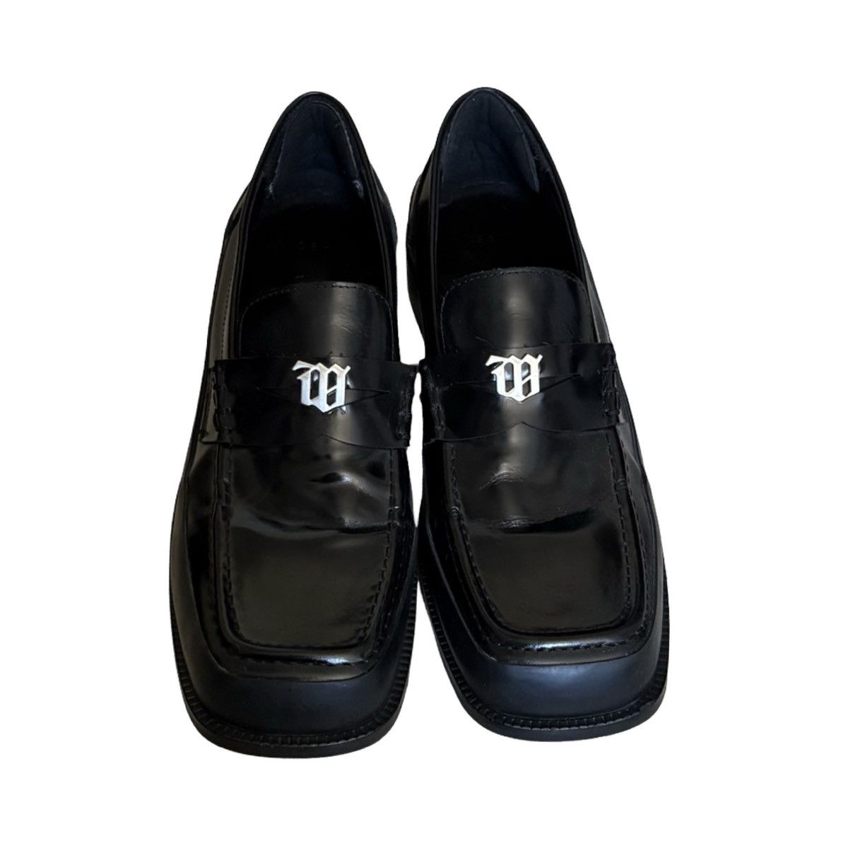 Misbhv Black ‘The Brutalist’ Loafers Size US 9 / EU 42 - 2 Thumbnail