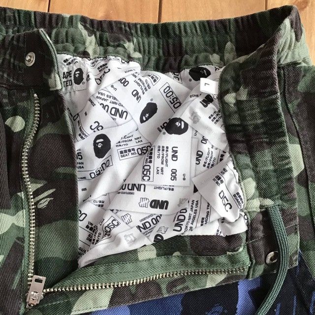 Bape × Undefeated BAPE × Undefeated color camo flannel pants APE ★size L Size US 34 / EU 50 - 5 Thumbnail