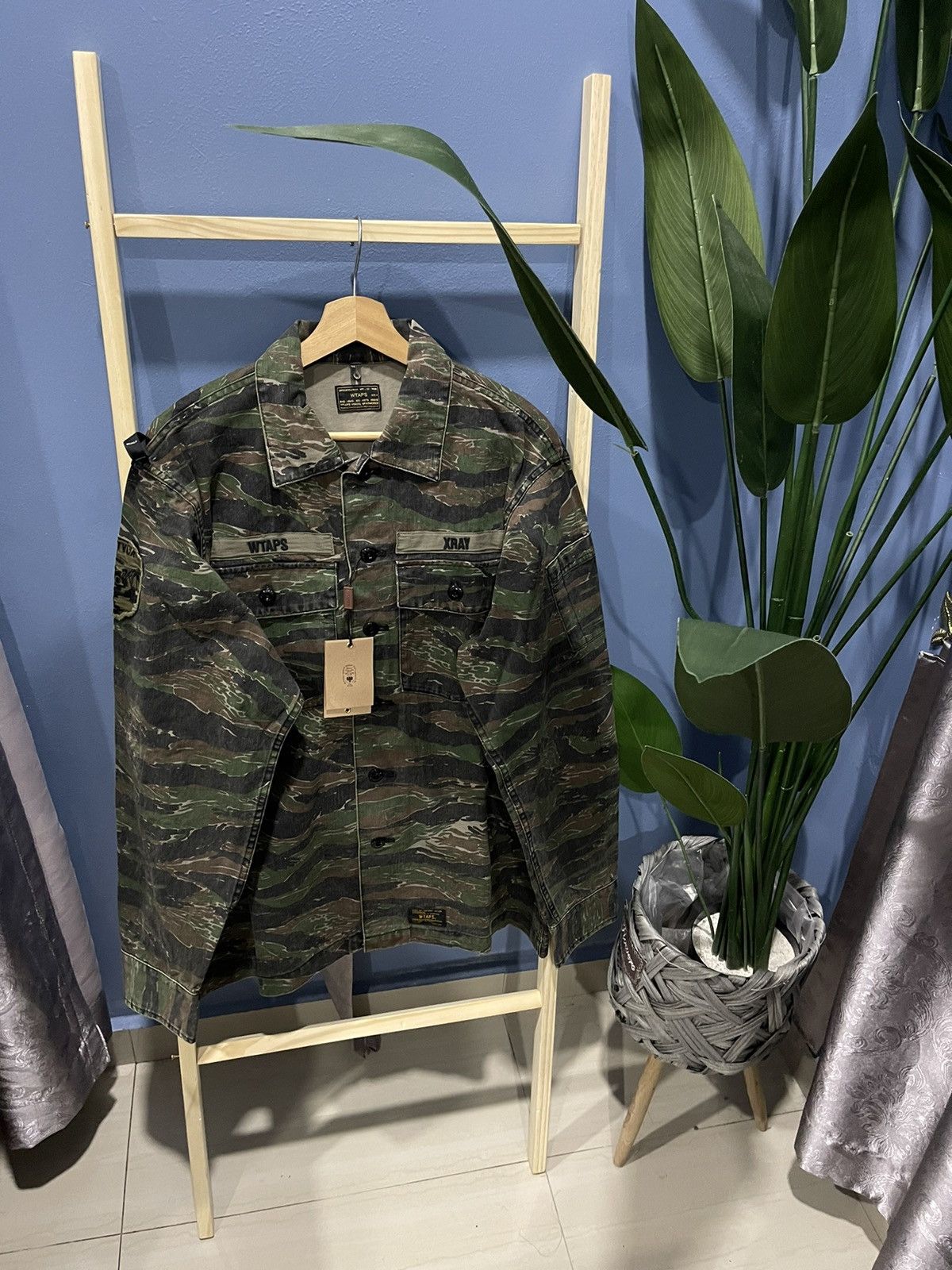 Wtaps Tiger Stripe Buds LS - Tops 