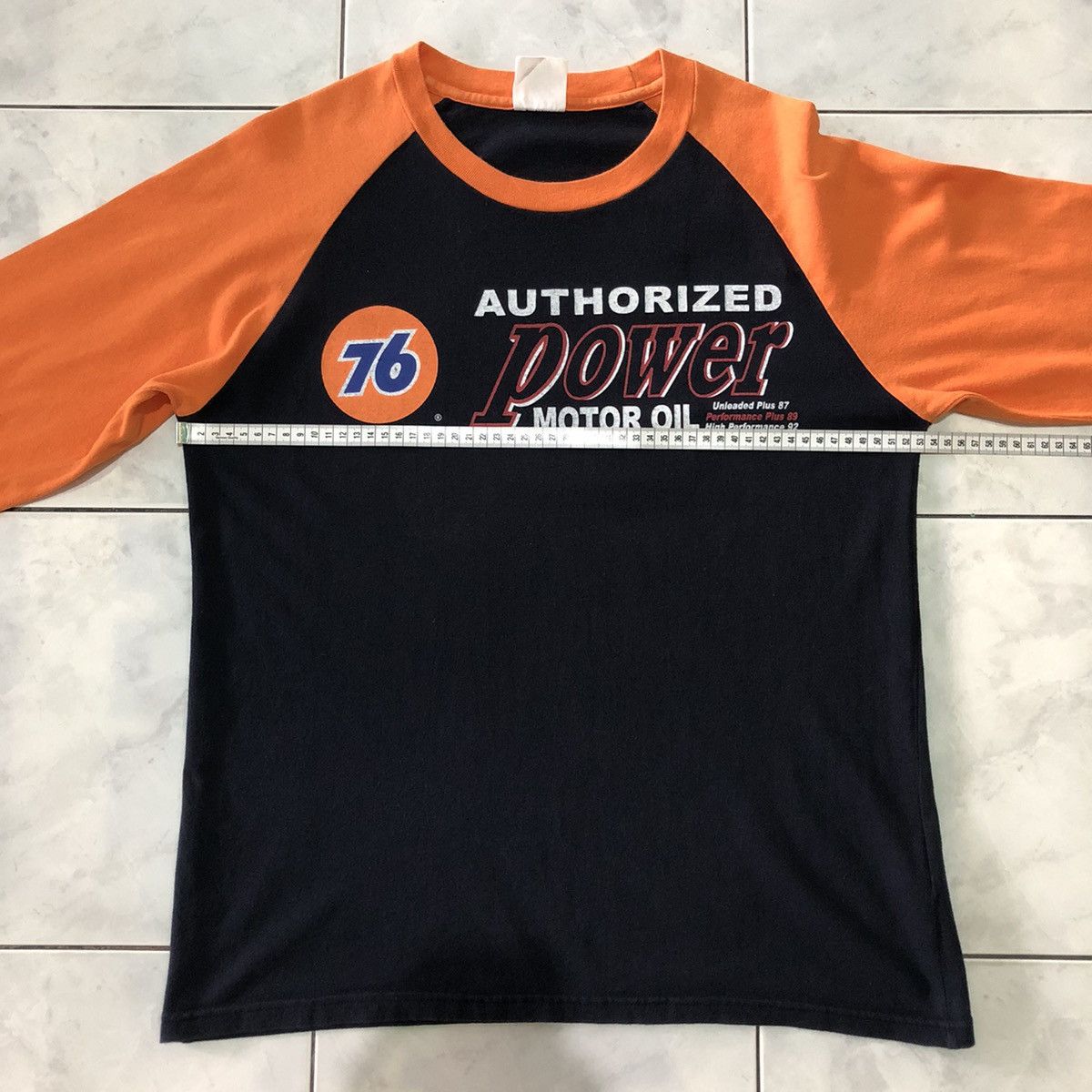 Japanese Brand Vintage Union 76 Lubricants Racing Fuel Raglan Long Sleeve Size US L / EU 52-54 / 3 - 15 Thumbnail