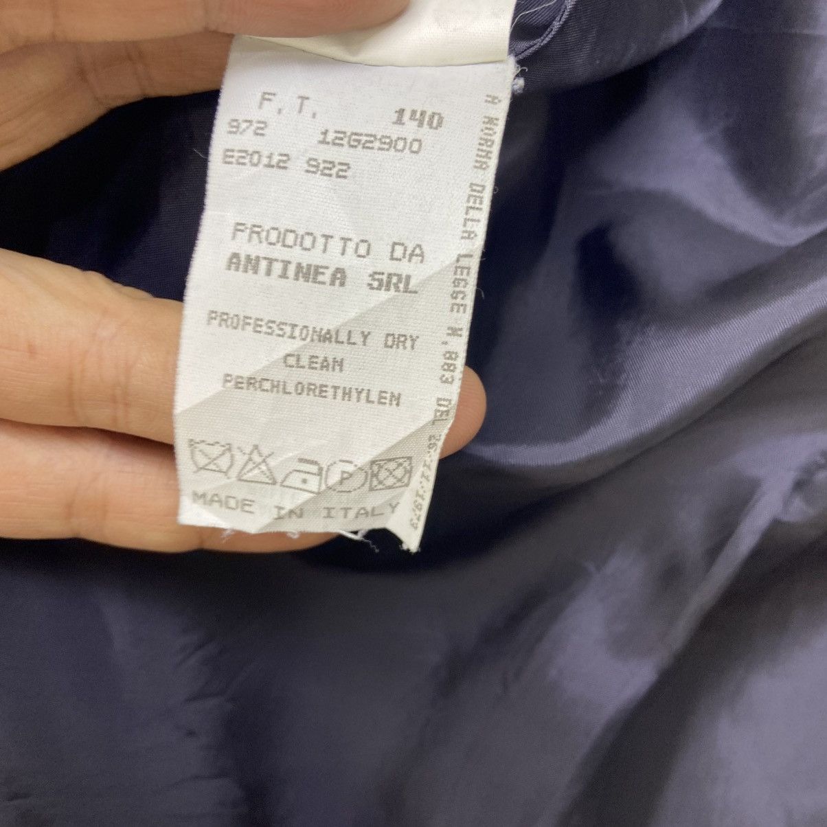 Emporio Armani Emporio Armani Made in Italy Laine Wool Blazer Coat Size XS / US 0-2 / IT 36-38 - 9 Thumbnail