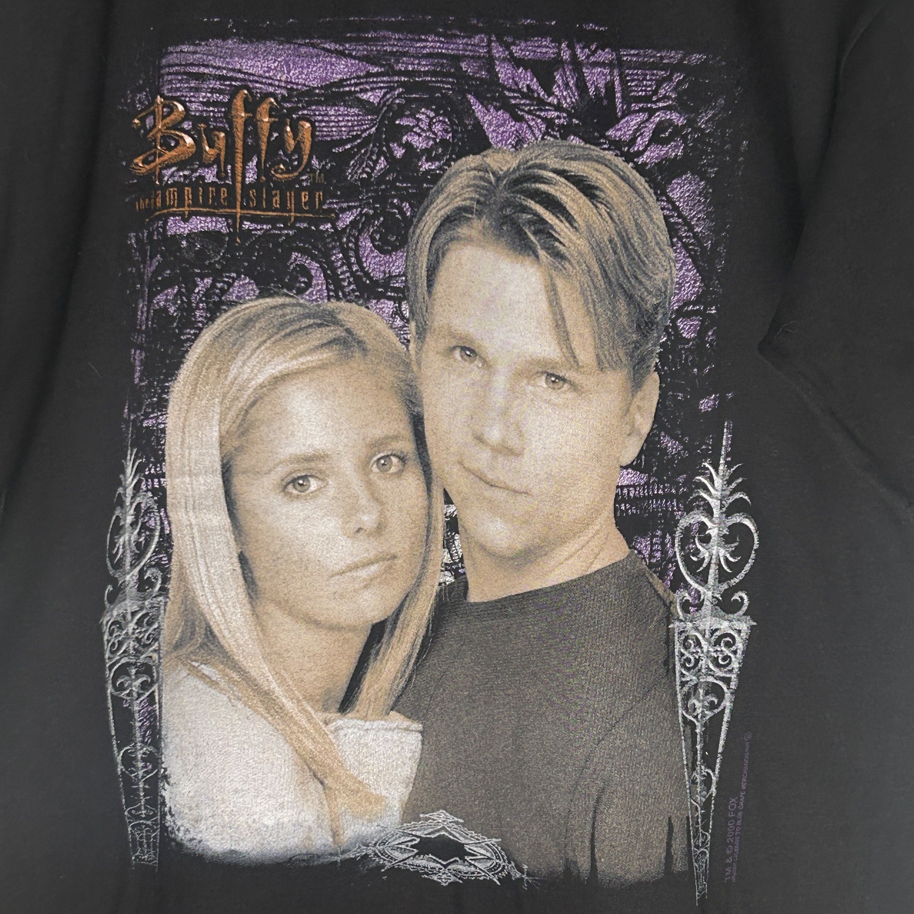 Vintage Vintage Buffy The Vampire 2000 Horror Movie T-shirt Size US L / EU 52-54 / 3 - 2 Thumbnail