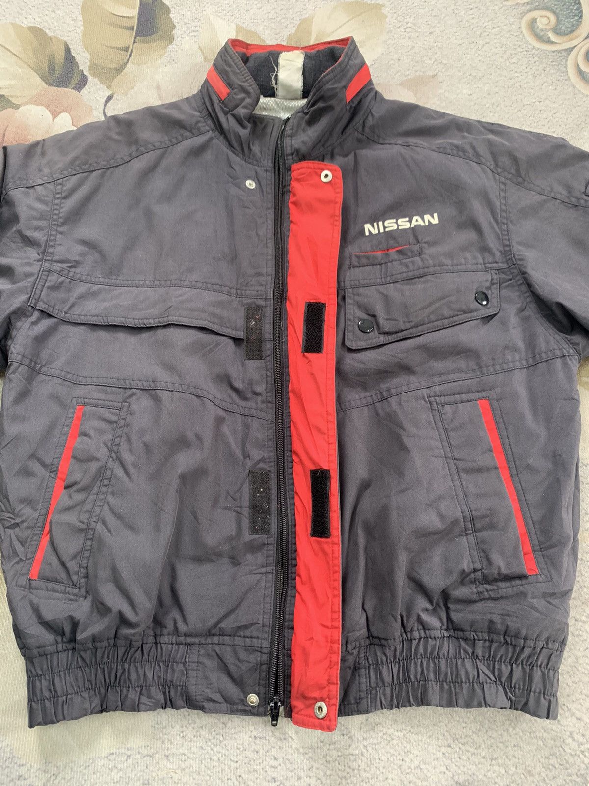 Japanese Brand × Vintage Vtg Sunfaded Nissan Jacket Size US L / EU 52-54 / 3 - 11 Thumbnail