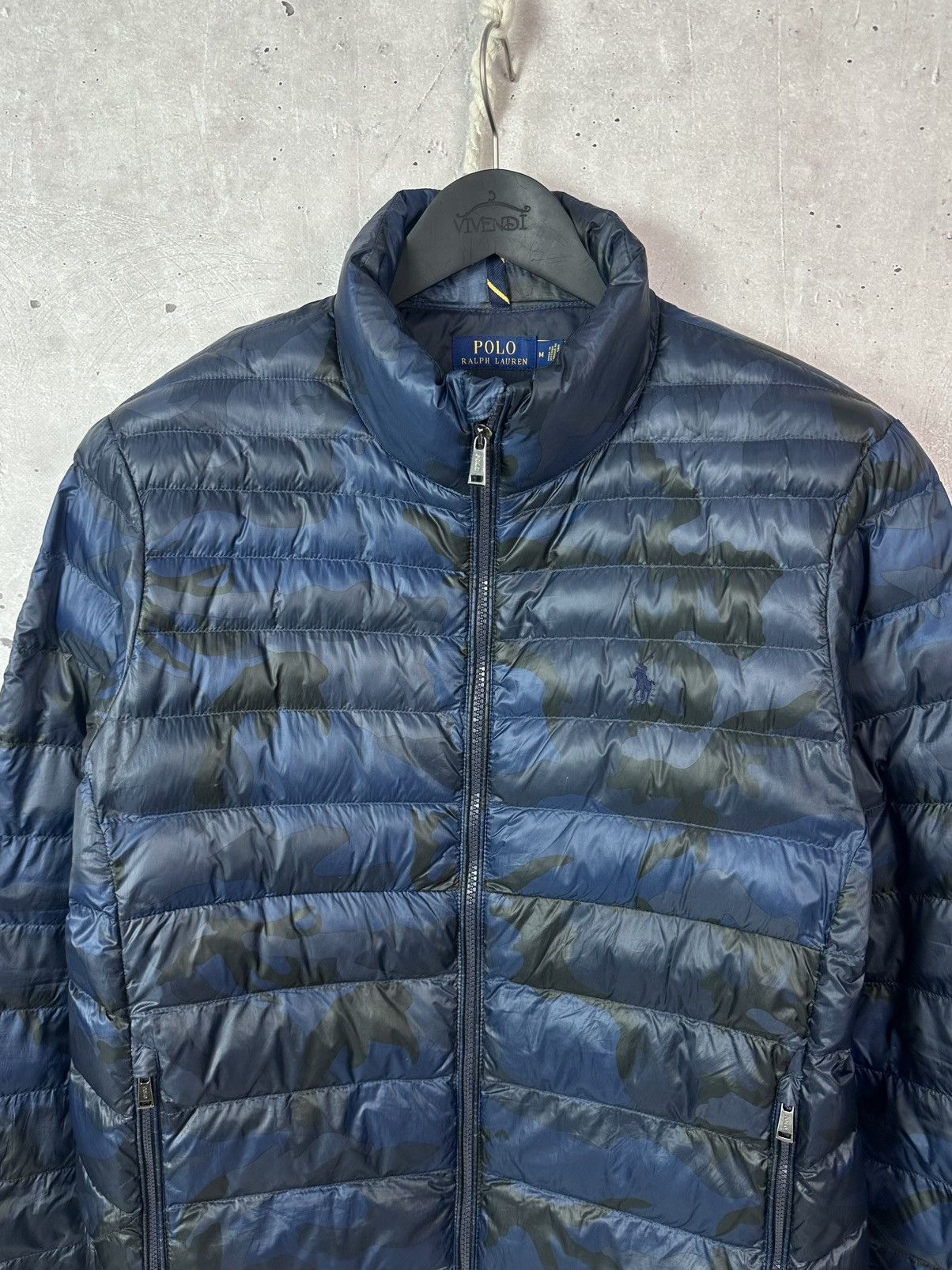 Polo Ralph Lauren Polo Ralph Lauren Multi Terra Blue Camo Insulated Jacket Size US M / EU 48-50 / 2 - 2 Thumbnail