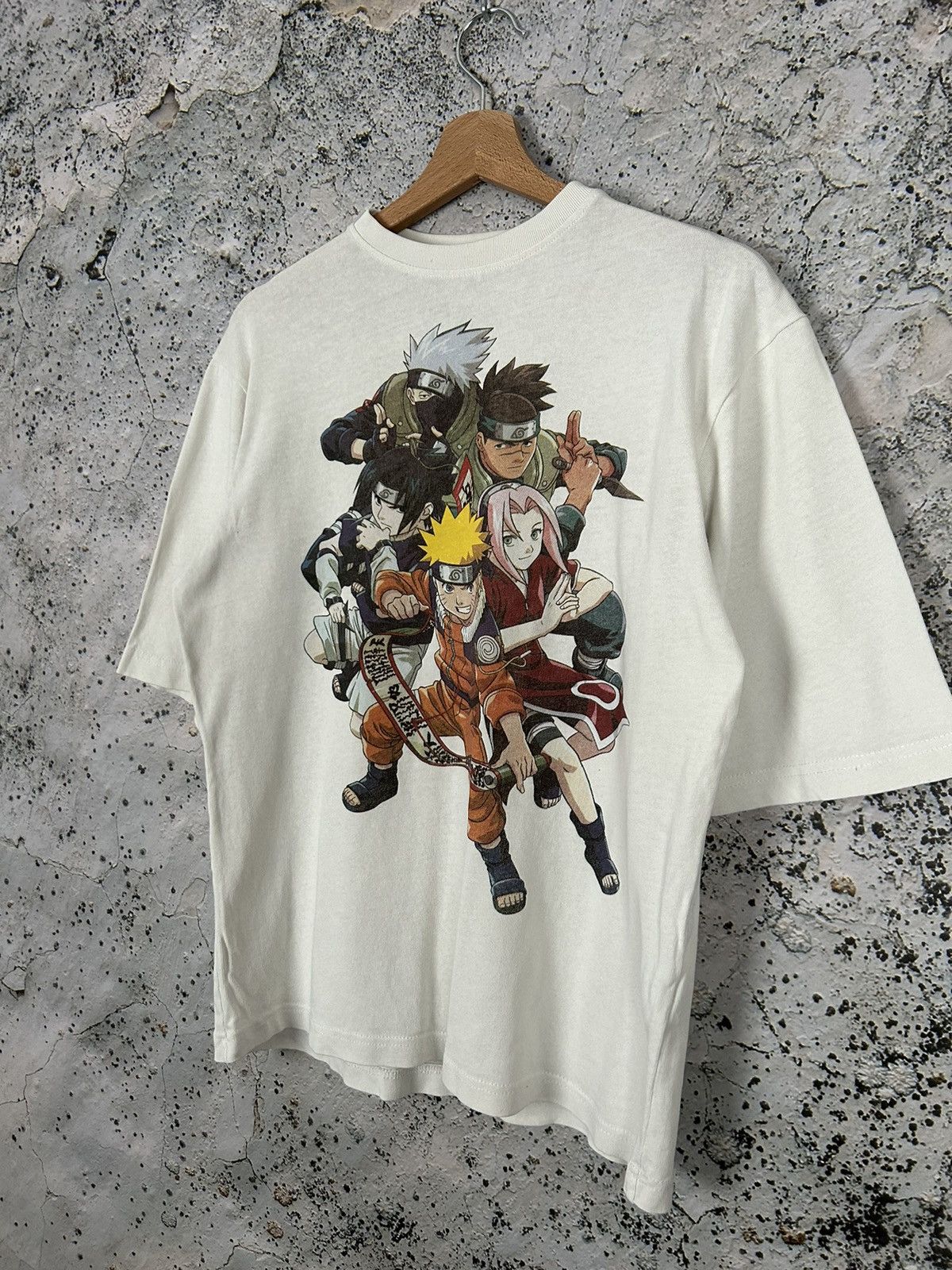 Anime Vintage Naruto Anime Graphic Tee Japanese 2002 Rare Size US XS / EU 42 / 0 - 2 Thumbnail
