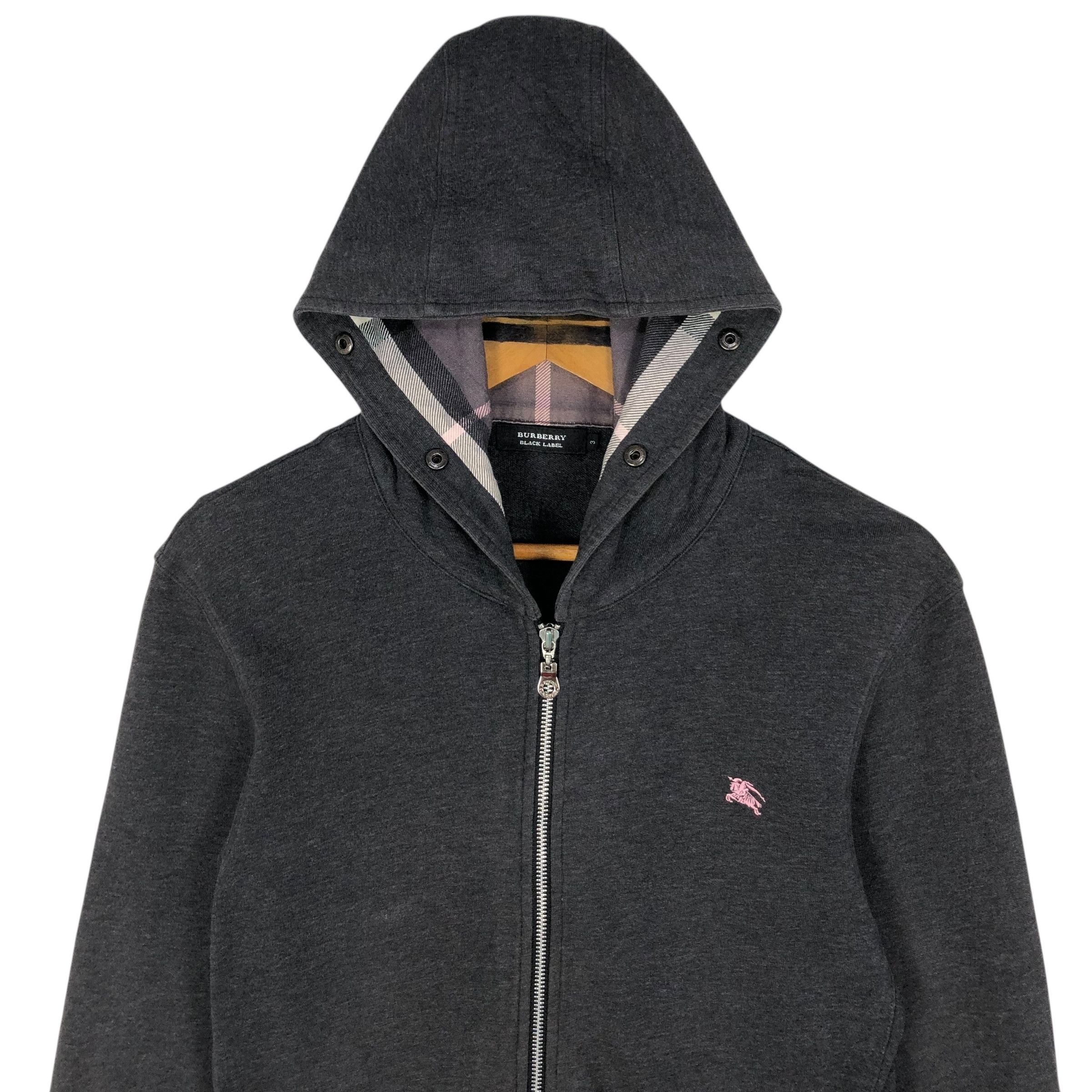 Burberry Burberry Black Label Full Zip Hooded Sweater Size S / US 4 / IT 40 - 5 Thumbnail