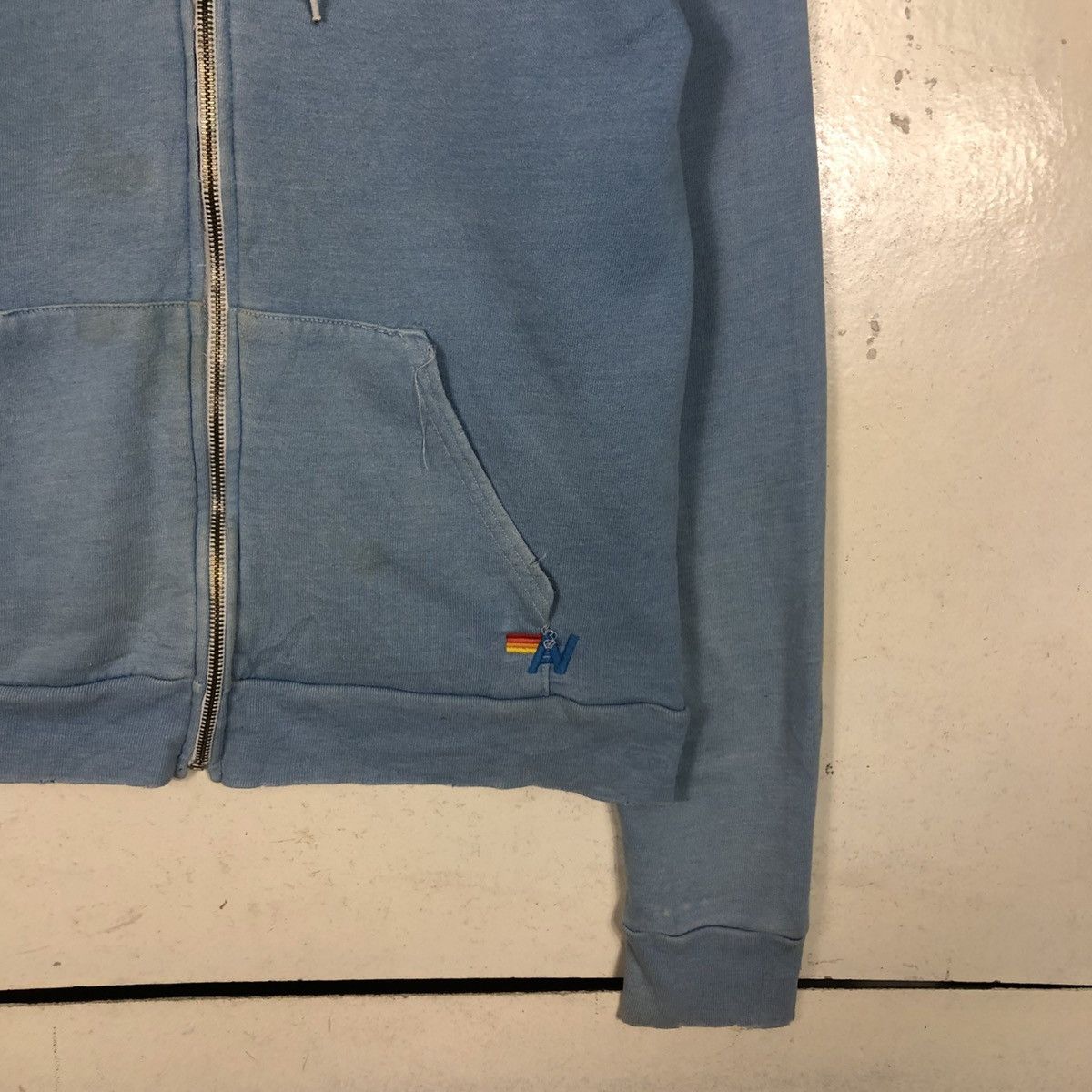Vintage 📌Vintage Zipper Hoodie Aviator Nation Military Big Logo Size US M / EU 48-50 / 2 - 7 Thumbnail