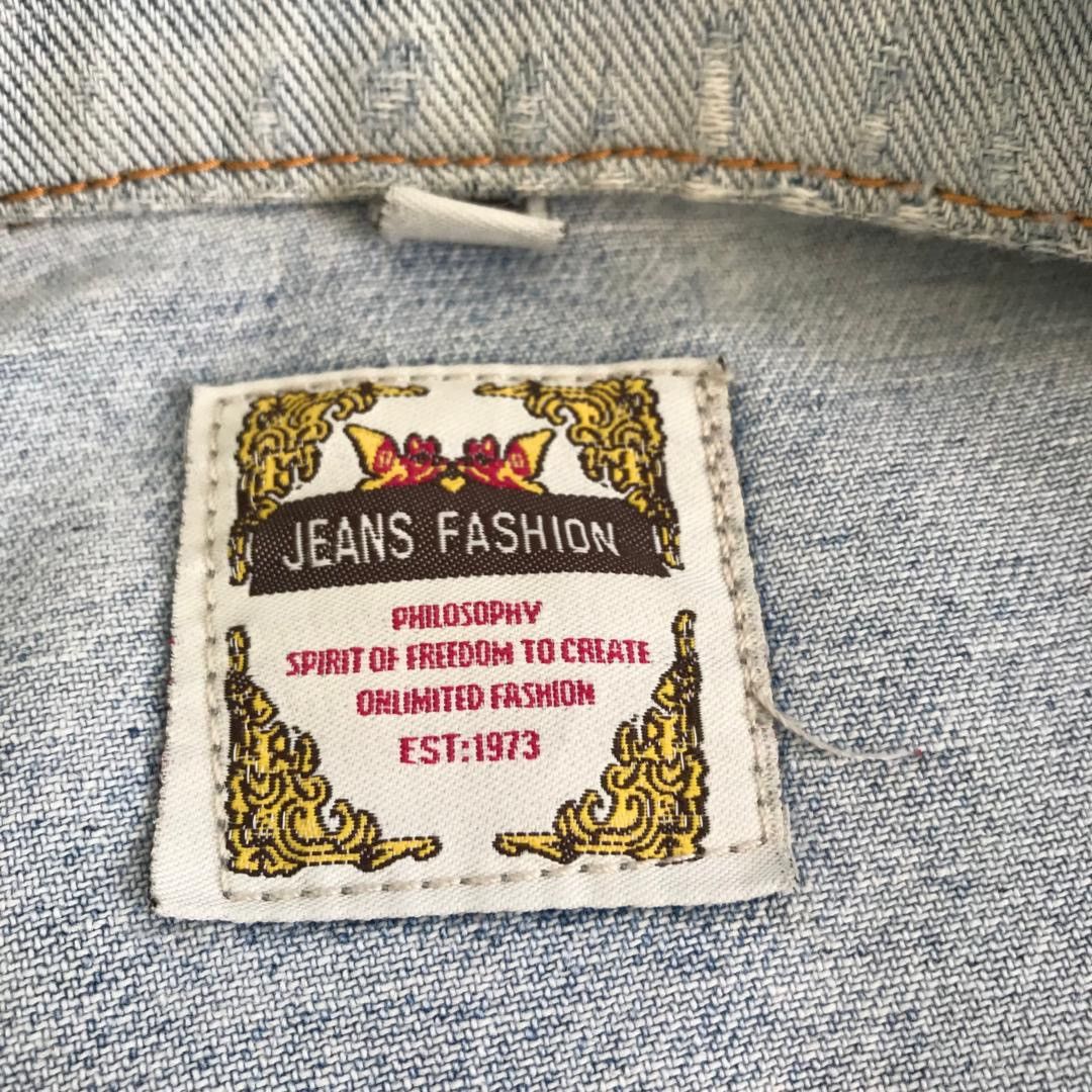 Japanese Brand Jeans Fashion Philosophy Distress Denim Jacket Size US L / EU 52-54 / 3 - 9 Thumbnail