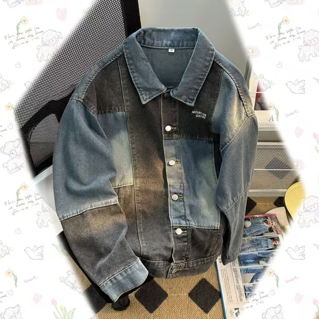 Vintage Oversized Denim Jacket Size US M / EU 48-50 / 2 - 1 Thumbnail