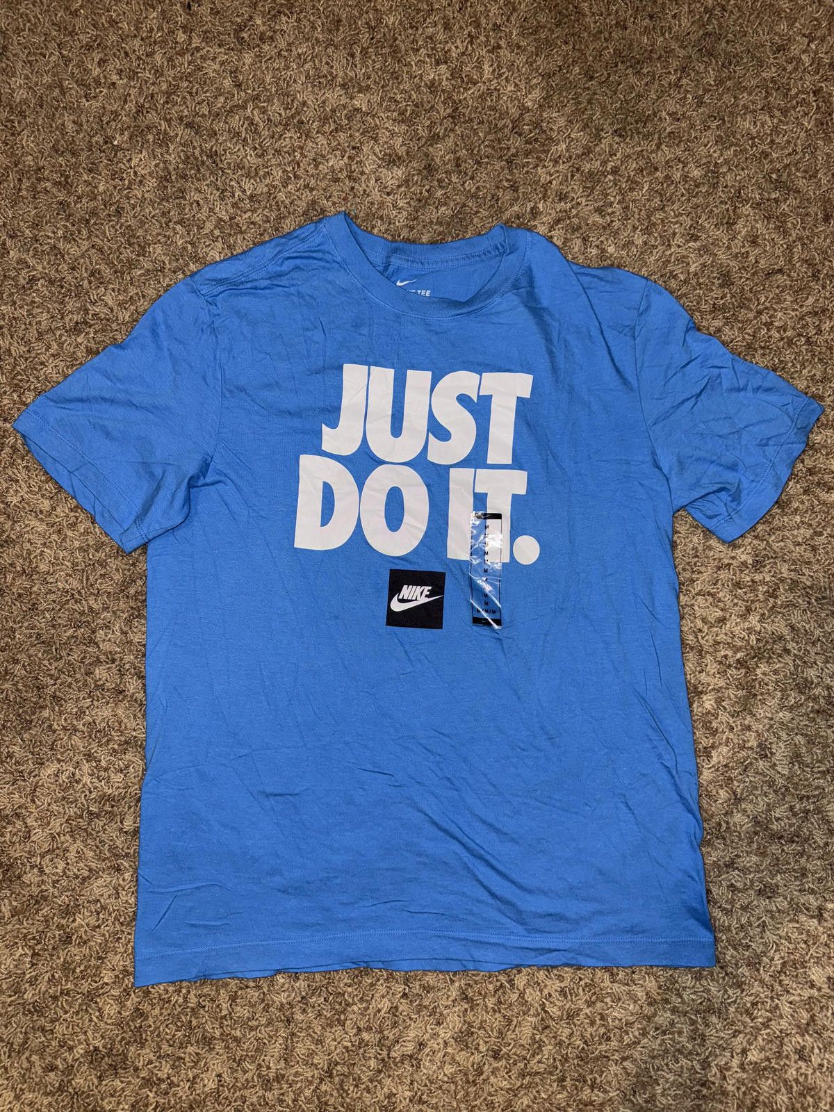 Nike Nike Men’s Box Logo Just Do It T-Shirt Size US M / EU 48-50 / 2 - 1 Thumbnail