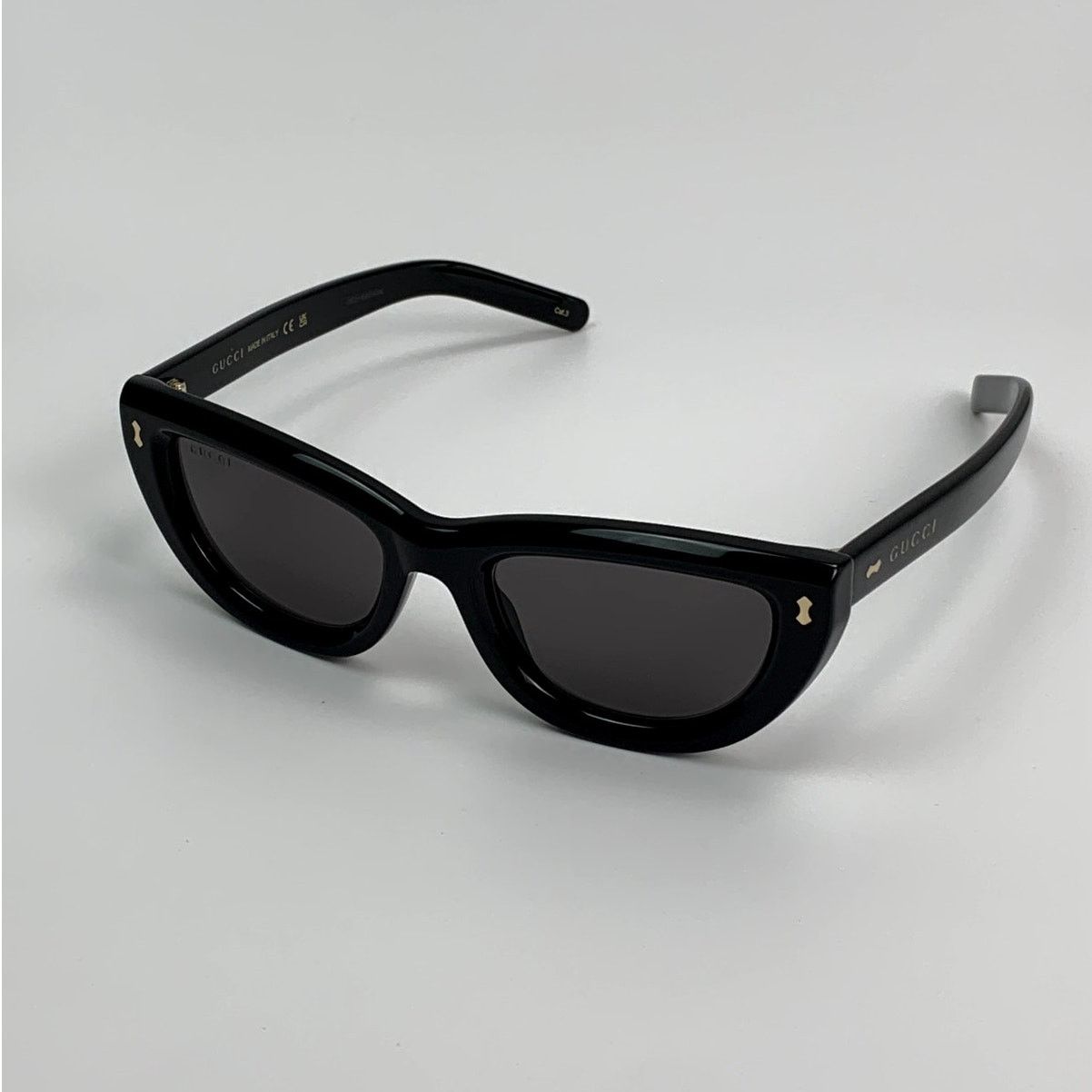 Gucci NEW Gucci Sunglasses GG1521S 001 Black Grey Women Authentic Size ONE SIZE - 4 Thumbnail