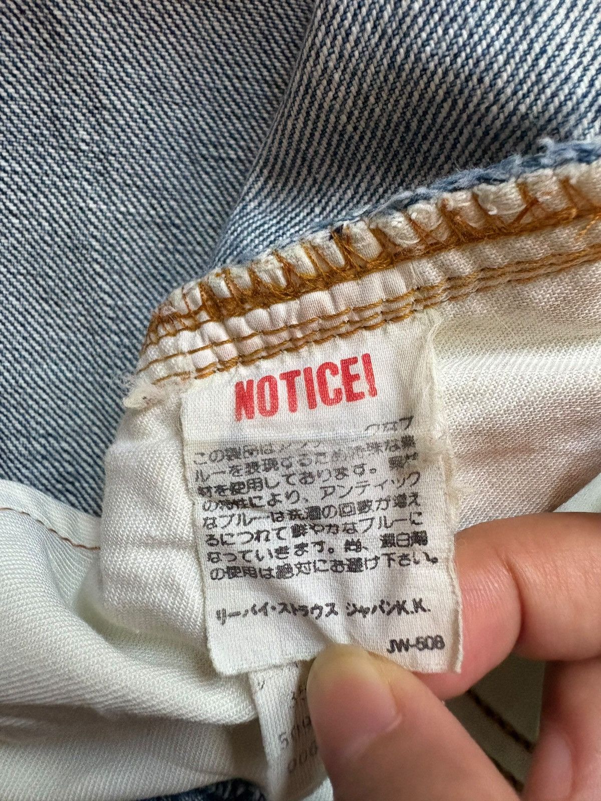 Levi's Vintage 90s Levis 509 Mud Wash Distressed Loose Jeans Size US 30 / EU 46 - 10 Thumbnail