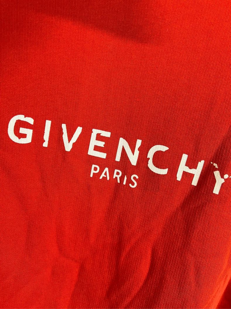 Givenchy Givenchy Distressed Letter Sweatshirt Size US S / EU 44-46 / 1 - 4 Thumbnail