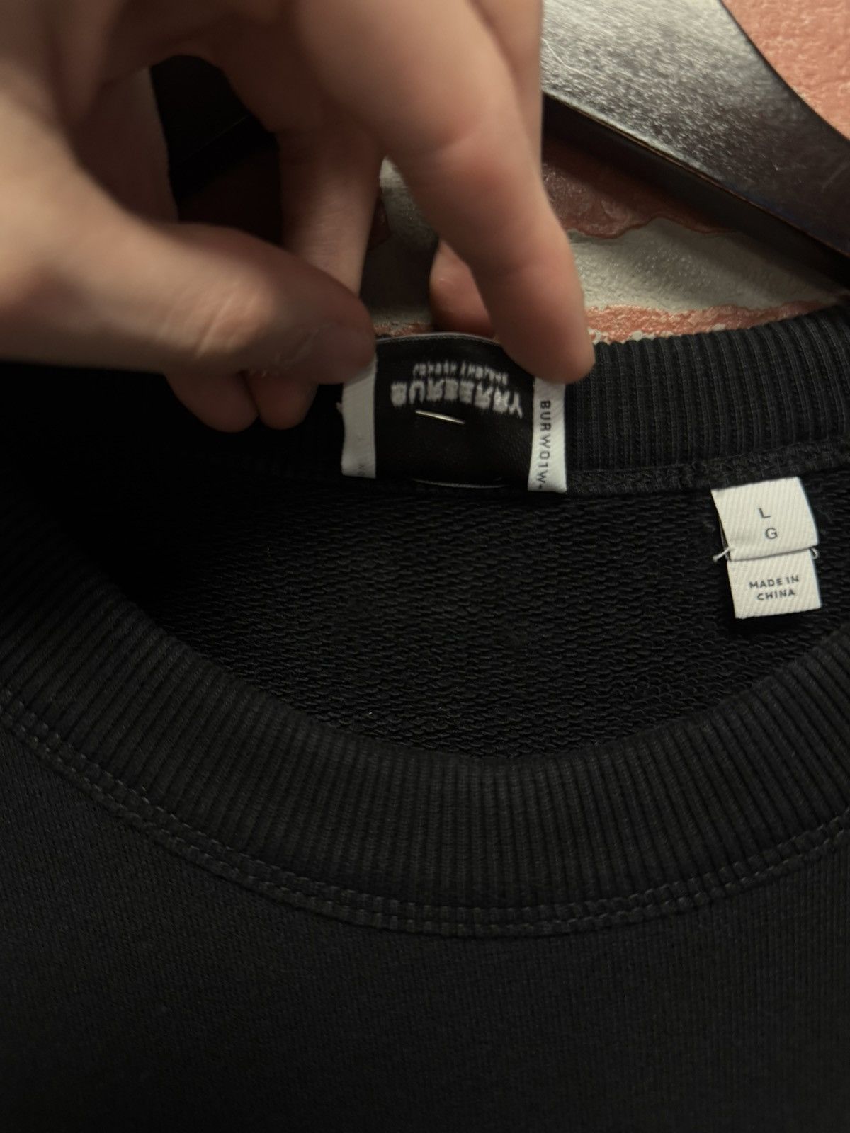 Burberry Burberry London England Sweater - Black - Men's Size Large Size US L / EU 52-54 / 3 - 7 Thumbnail