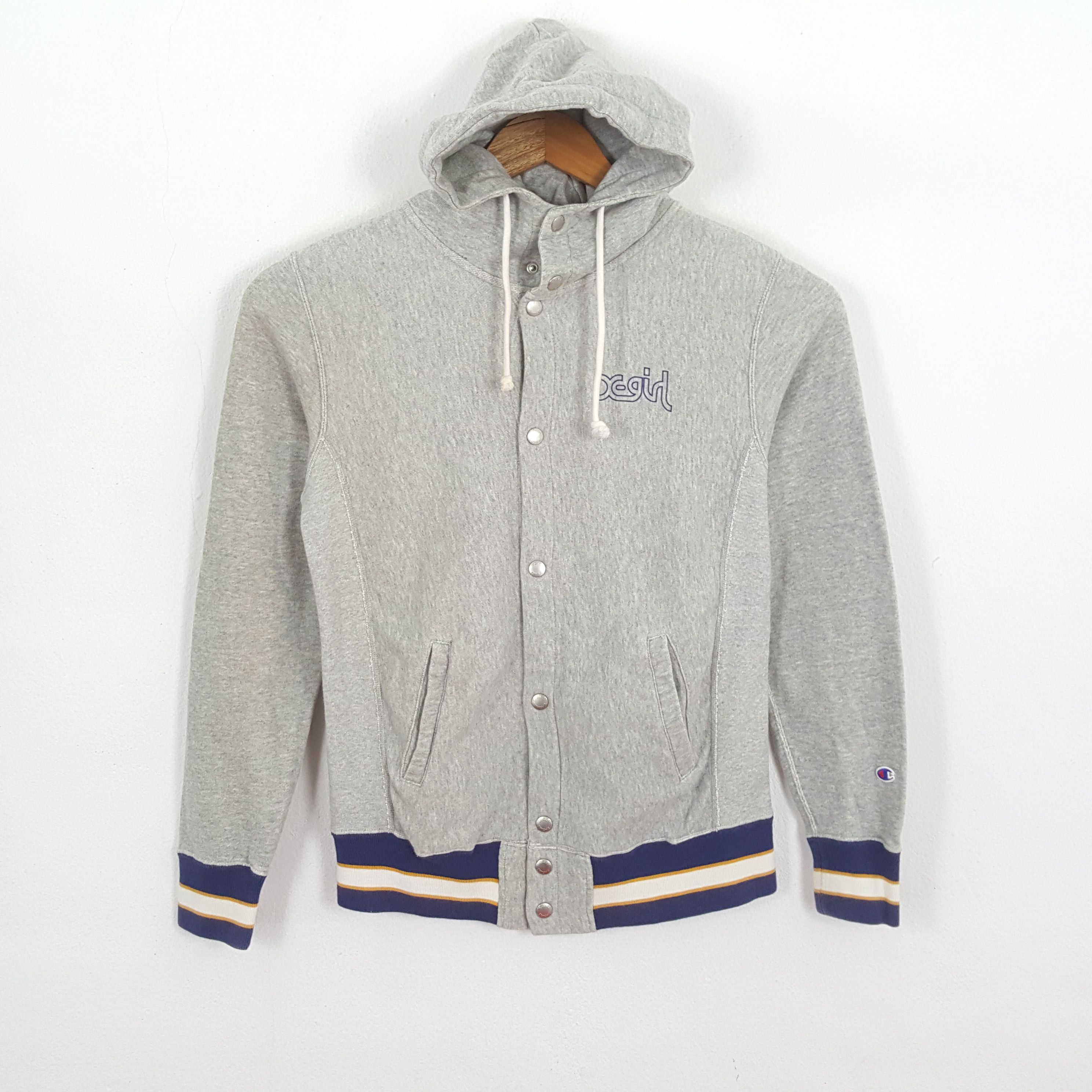 Champion × Japanese Brand × Vintage Vintage CHAMPION x X-Girl Japan Brand Hoodies Size US S / EU 44-46 / 1 - 3 Thumbnail