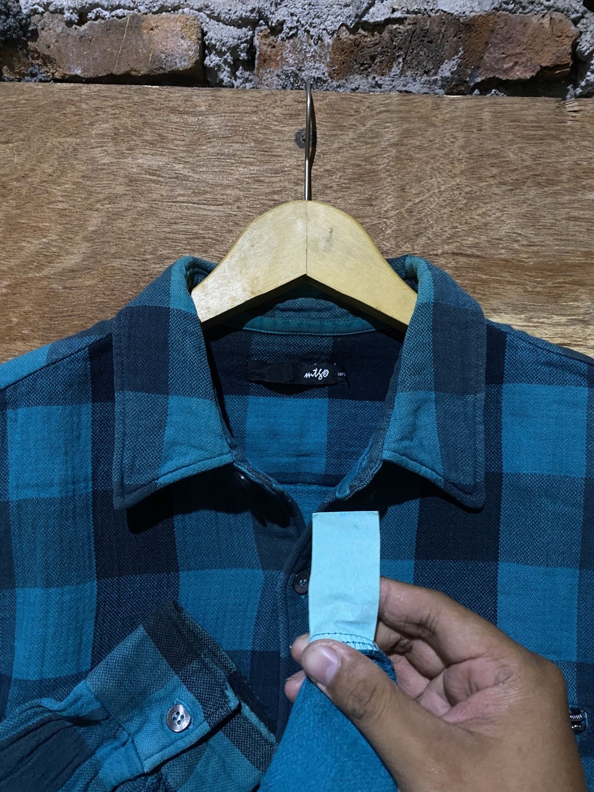 Montage Montage japan plaid flannelshirt Size US L / EU 52-54 / 3 - 6 Thumbnail