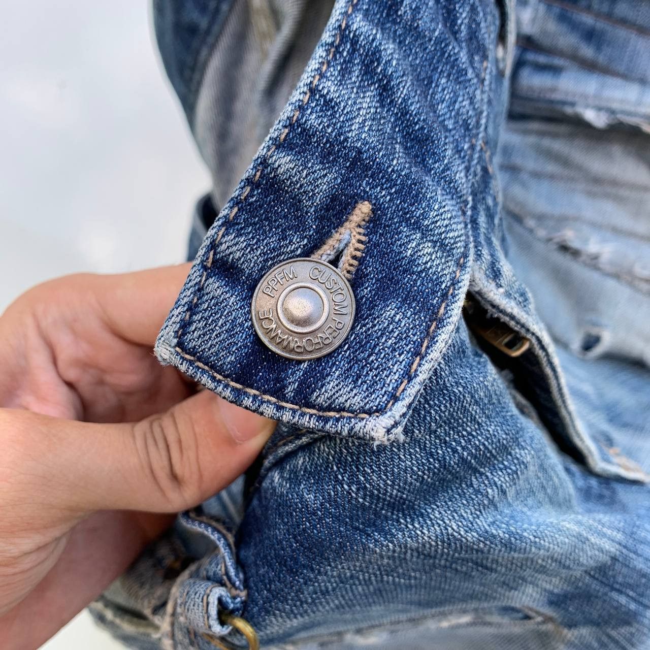 PPFM Distressed Denim Jeans