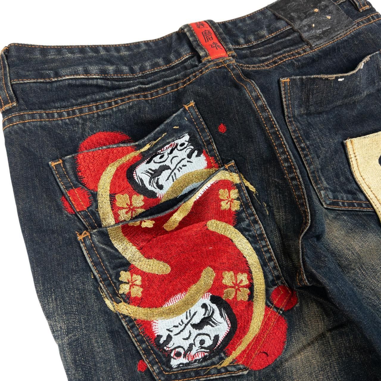 Other Vintage Big Train Multi-Pocket Japanese Denim Jeans W32 Size US 32 / EU 48 - 7 Thumbnail
