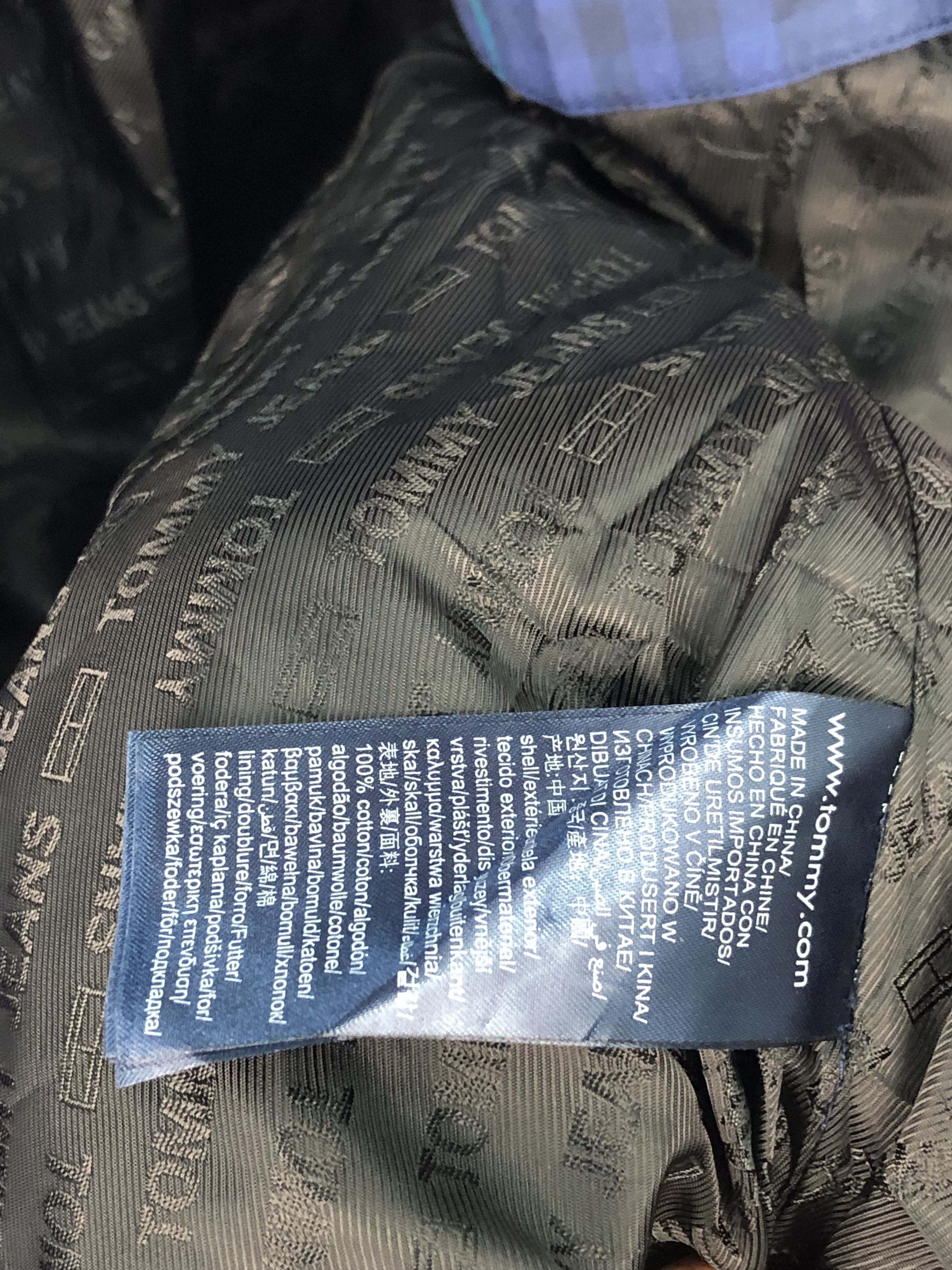Tommy Hilfiger Vintage Tommy Jeans Puffer Down Jacket Multicolour J0107 Size US S / EU 44-46 / 1 - 9 Thumbnail