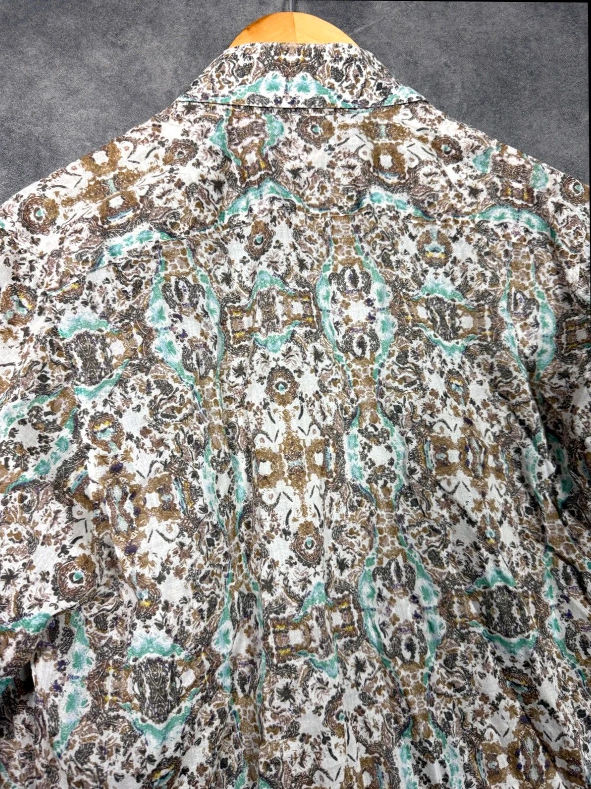 Christian Lacroix Christian Lacroix Homme Shirt Floral Pattern Long Sleeve Size US XS / EU 42 / 0 - 6 Thumbnail