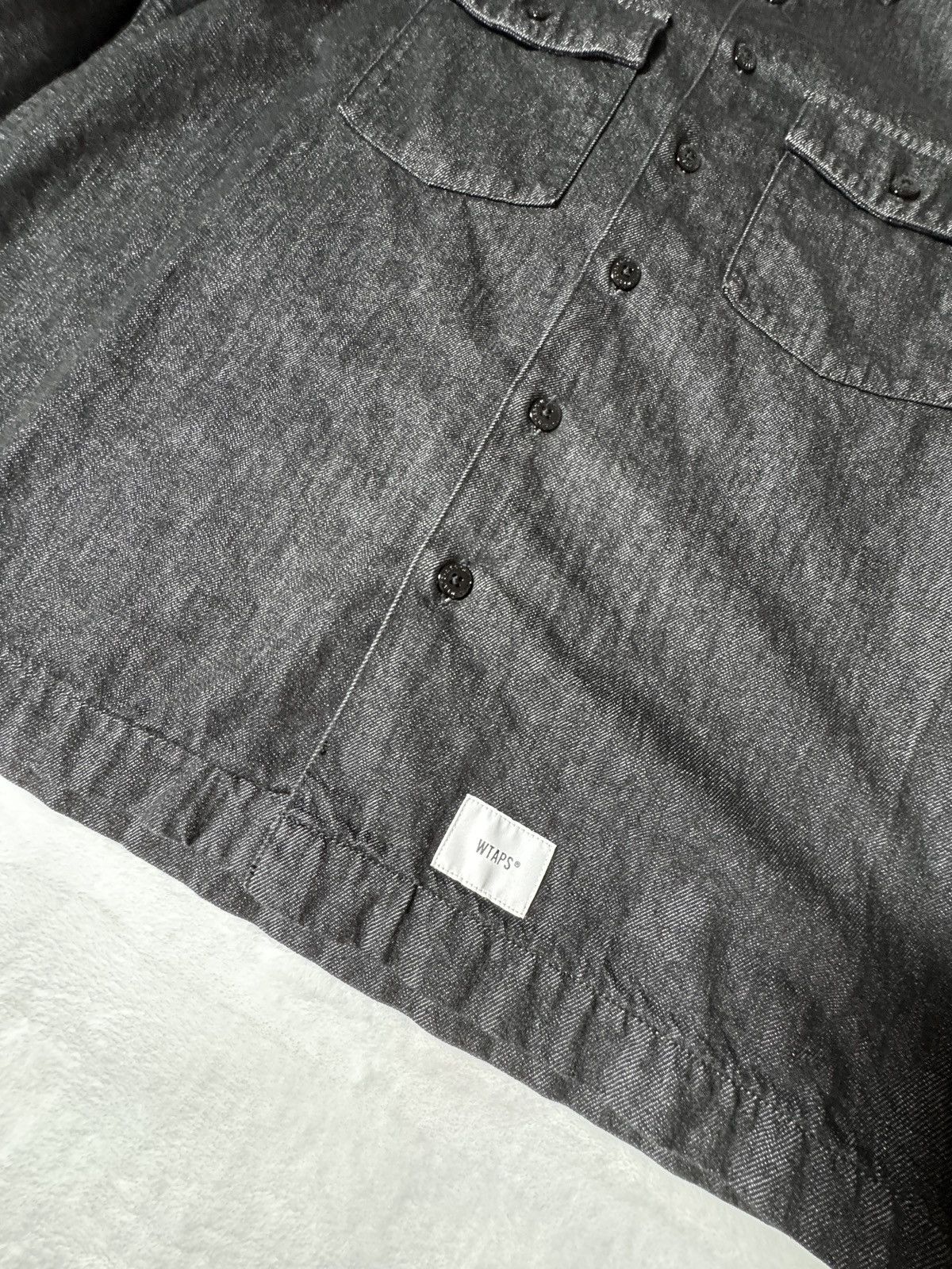 Wtaps Wtaps CBW L/S Shirt Black Denim Size US S / EU 44-46 / 1 - 4 Thumbnail