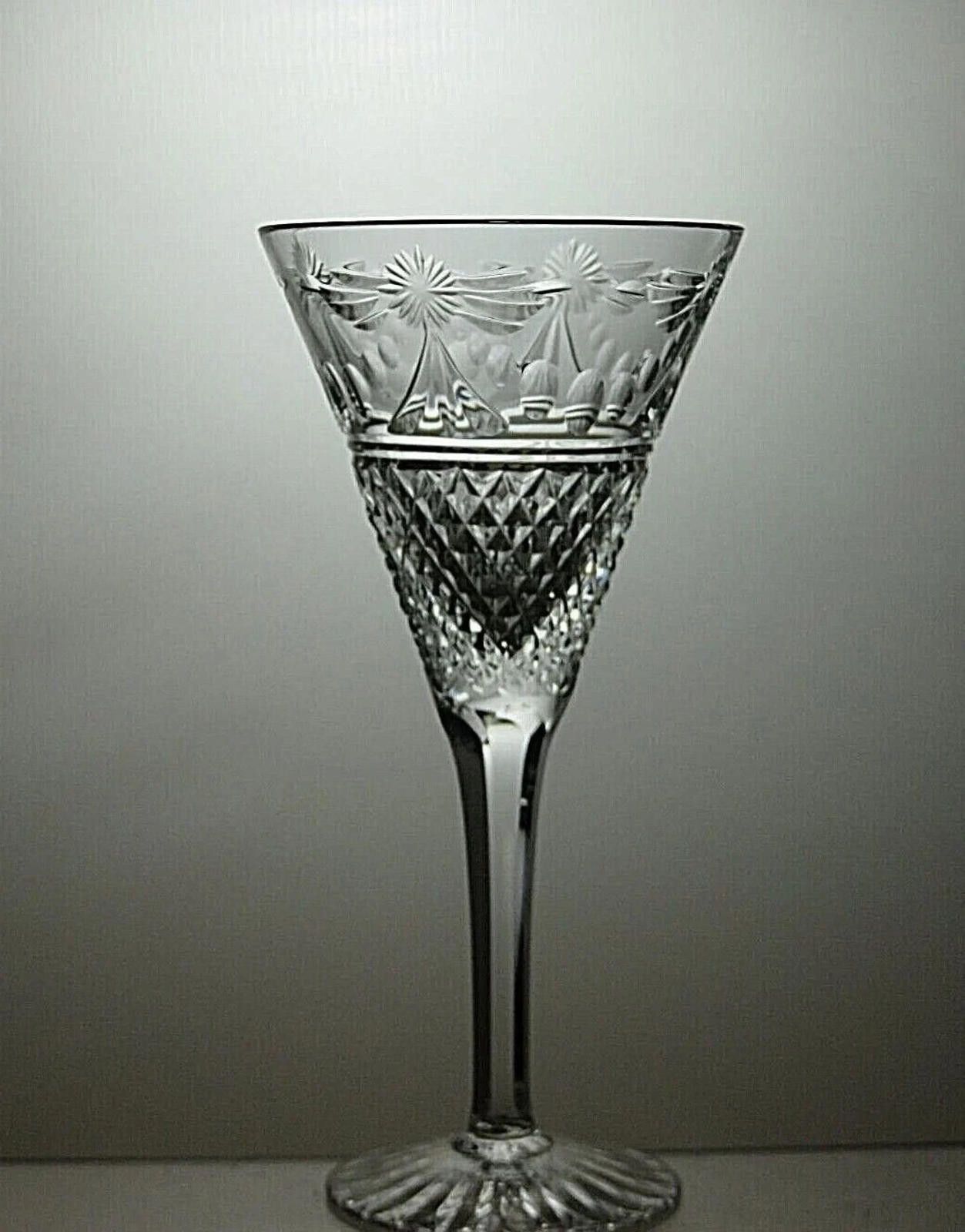 Starter Stuart Crystal "Beaconsfield" Cut Sherry Glass 6" - 33B Size ONE SIZE - 1 Thumbnail