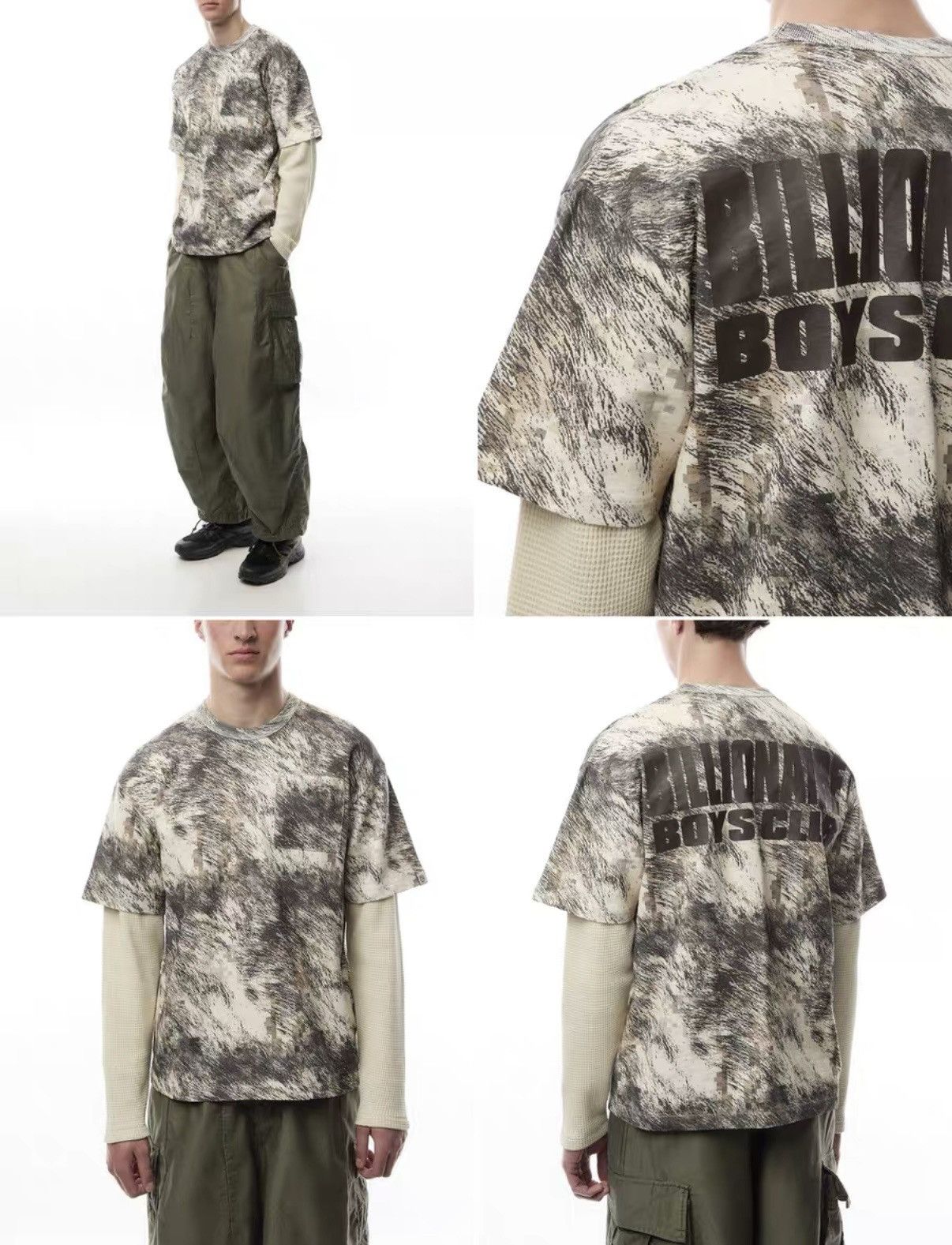 Billionaire Boys Club Faux Layering Long Sleeve T-Shirt Billionaire Boys Club Size US S / EU 44-46 / 1 - 4 Thumbnail
