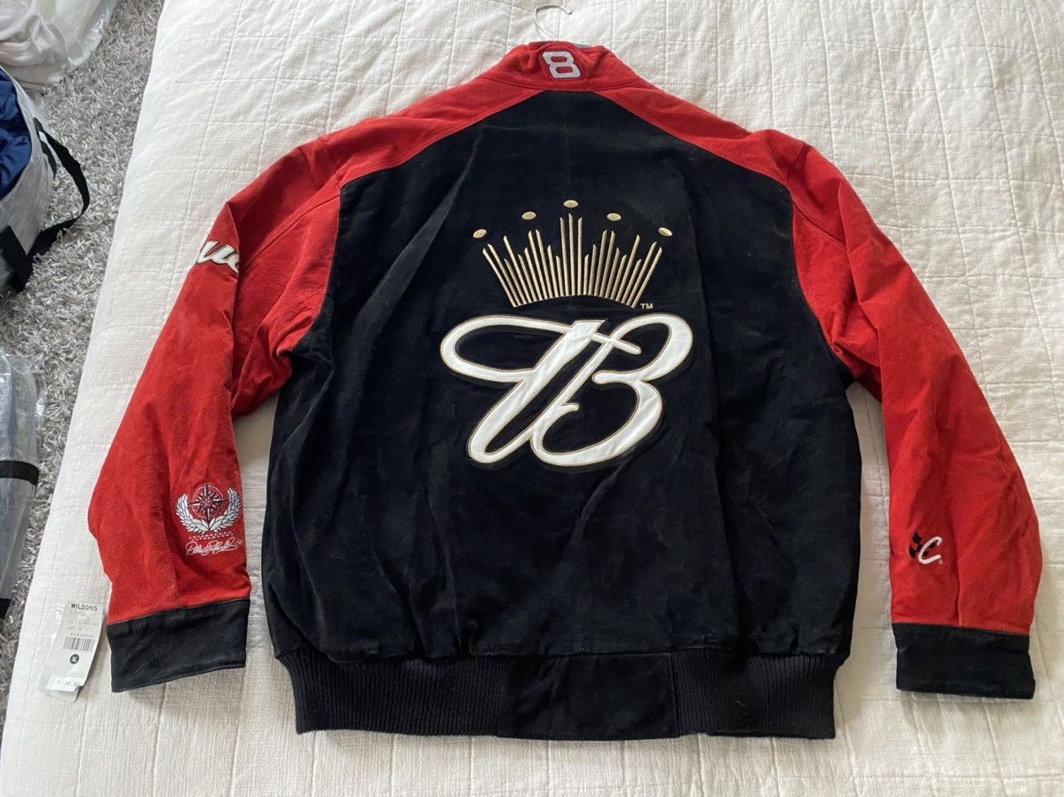 NASCAR × Vintage × Wilsons Leather Dale Earnhardt jr suede jacket Xl Size US XL / EU 56 / 4 - 2 Thumbnail