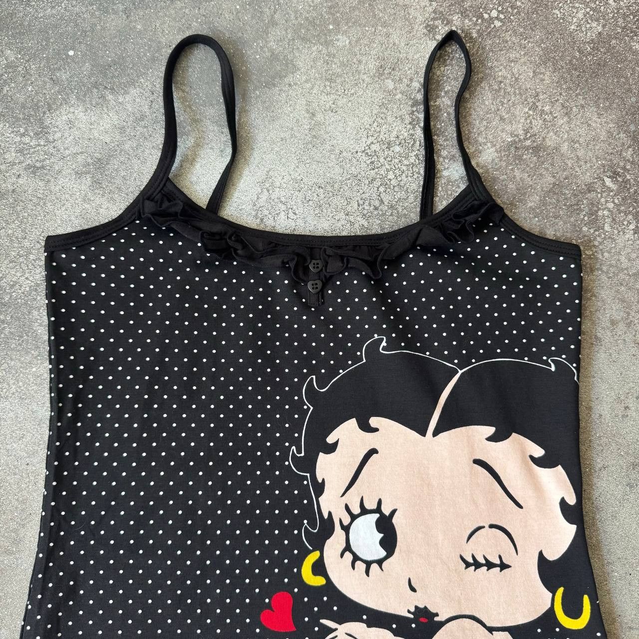 Hysteric Glamour × Japanese Brand Betty Boop Y2K Vintage Super Sexy Tank Top Size S / US 4 / IT 40 - 2 Thumbnail